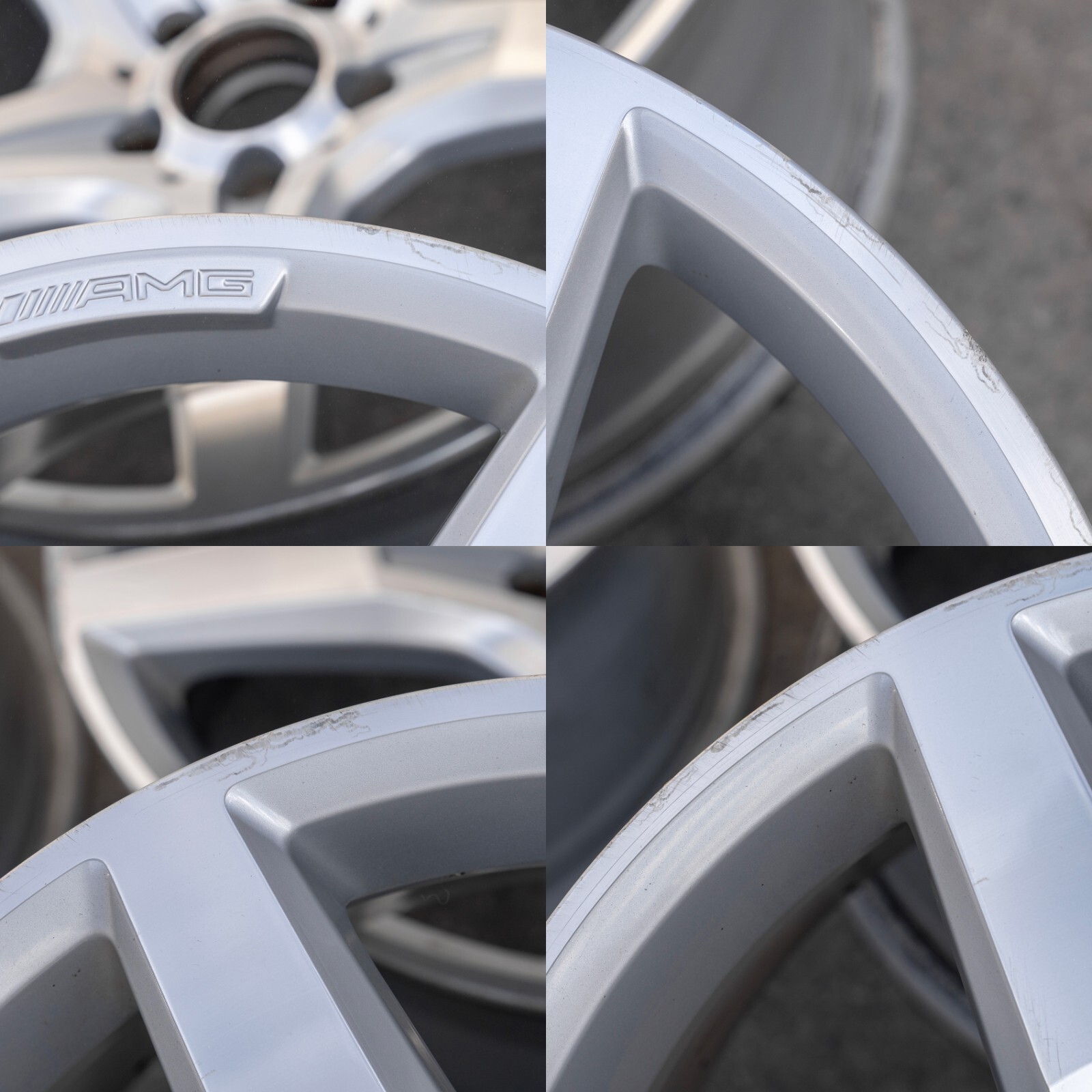 Mercedes SL400 SL550 19" inch rim OEM 2013-2018 Genuine Original wheel Set of 4 – Image 20