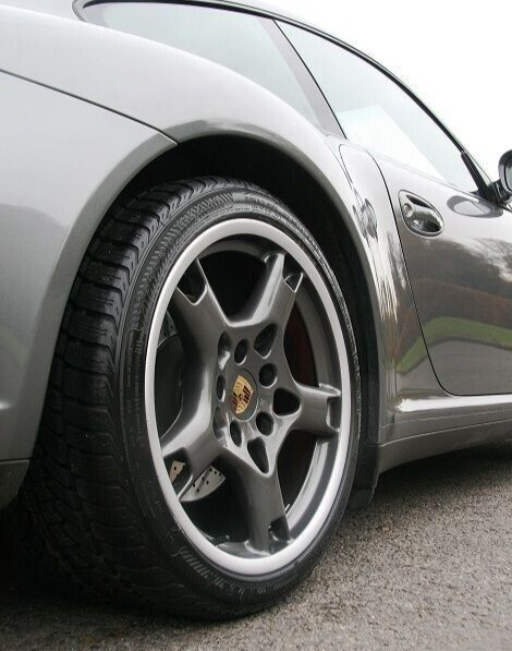 Porsche Carrera 4 4S 911 997 19" inch rim OEM 2005-2013 Lobster claw wheel set - Image 3