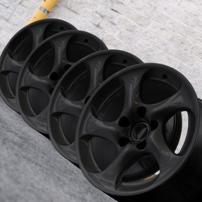 Porsche Carrera 911 Turbo C4s 18" inch 2002-2005 Genuine Hollow spoke Wheel set