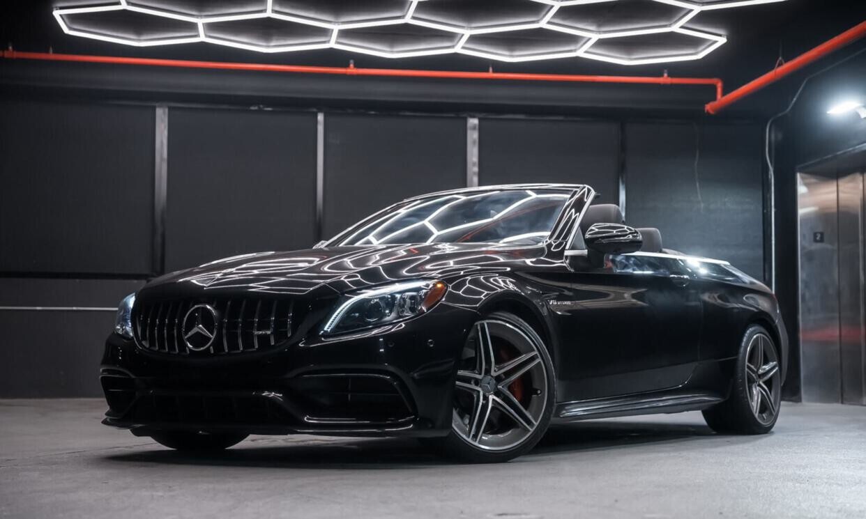 Mercedes C63 C63s AMG 19" inch rim OEM 2017-2023 Genuine Original wheels SET – Image 2