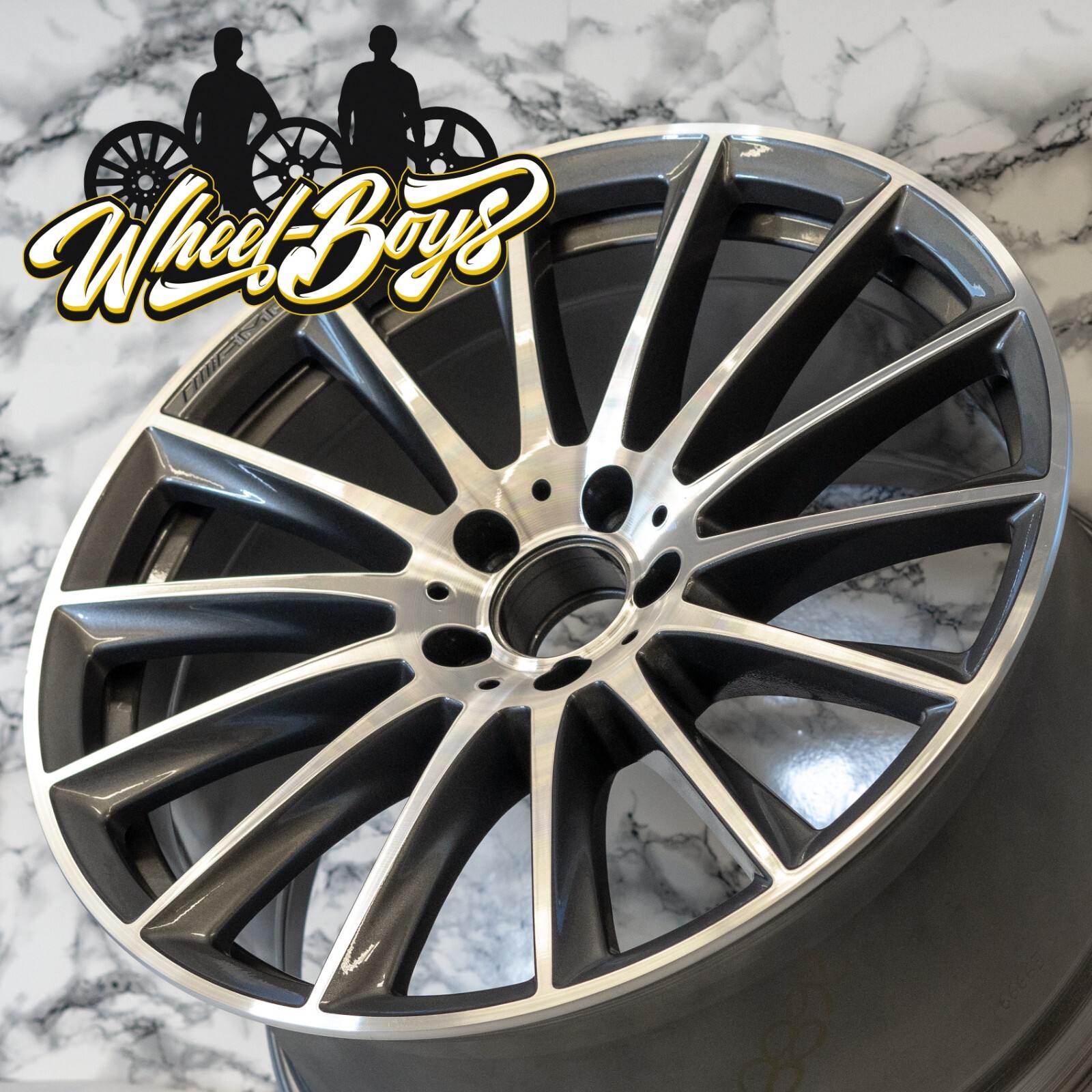 Mercedes S500 S580 20" inch rim OEM 2022-2025 Genuine Original AMG wheel SET – Image 5