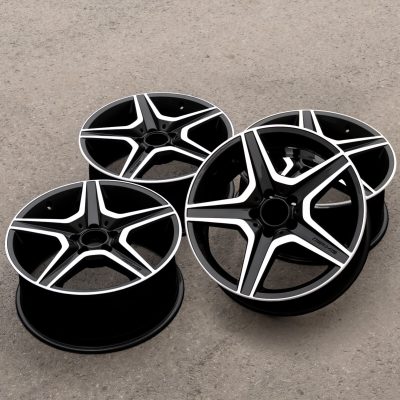 Mercedes C63 AMG 18" inch rim OEM 2008-2014 Genuine Original Wheel SET