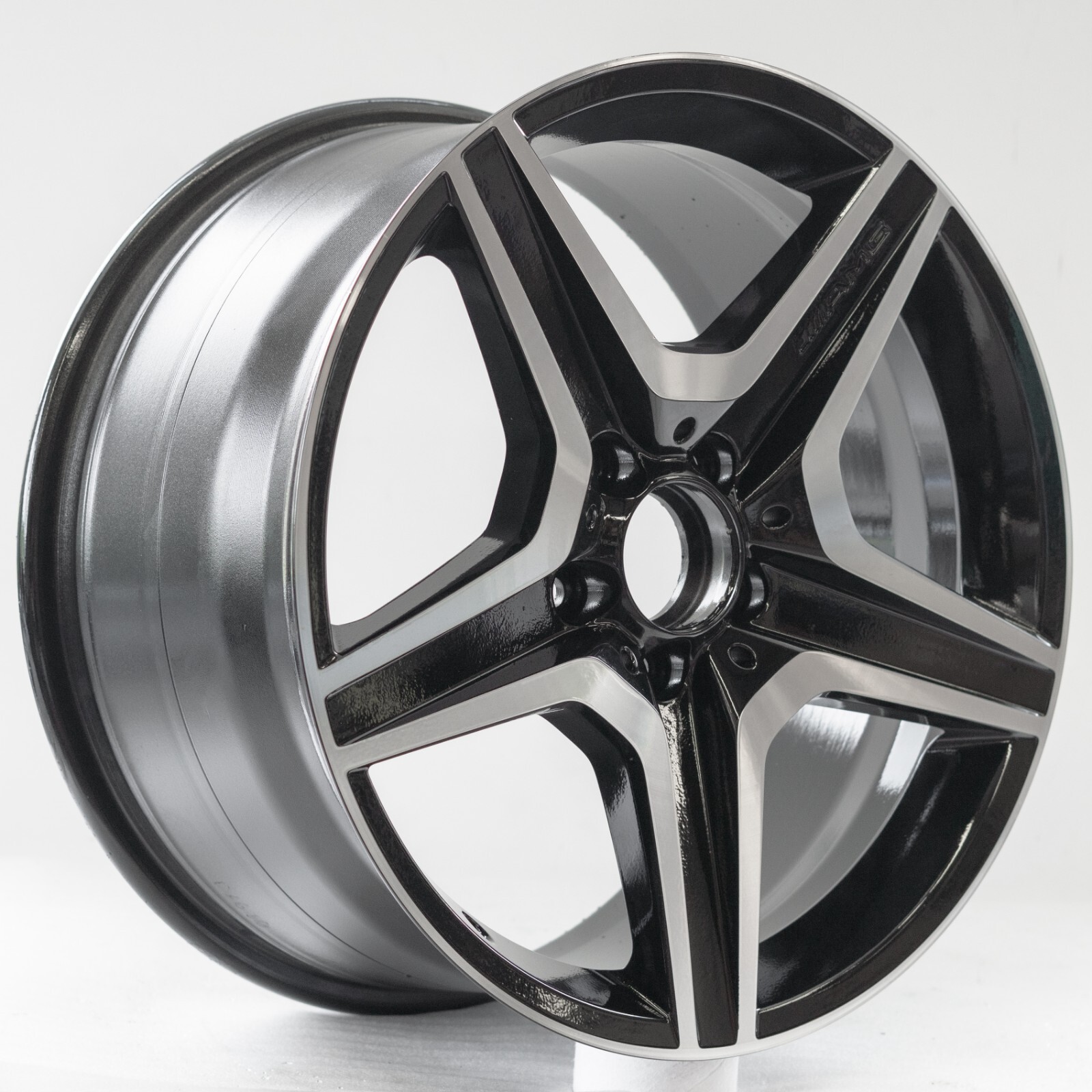 Mercedes C63 AMG 18" inch rim OEM 2008-2014 Genuine Original Wheel SET - Image 16