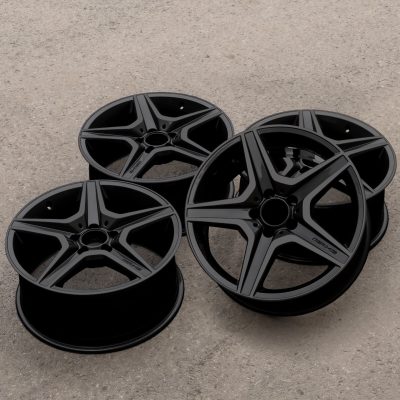 Mercedes C63 AMG 18" inch rim OEM 2008-2014 Genuine Original Wheel SET