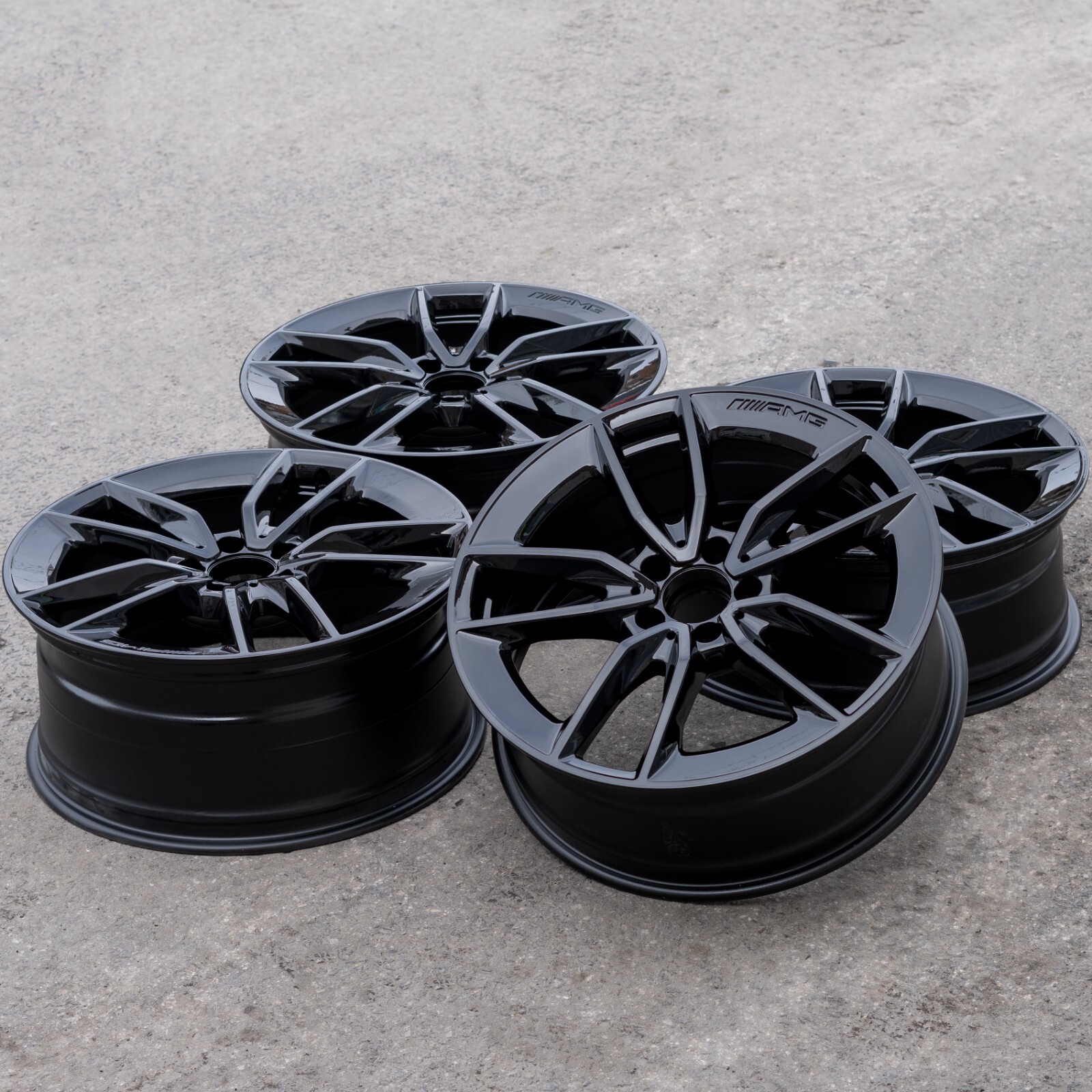 Mercedes C300 C450 C43 AMG 19" Inch OEM 2015-2022 Genuine Original wheel set