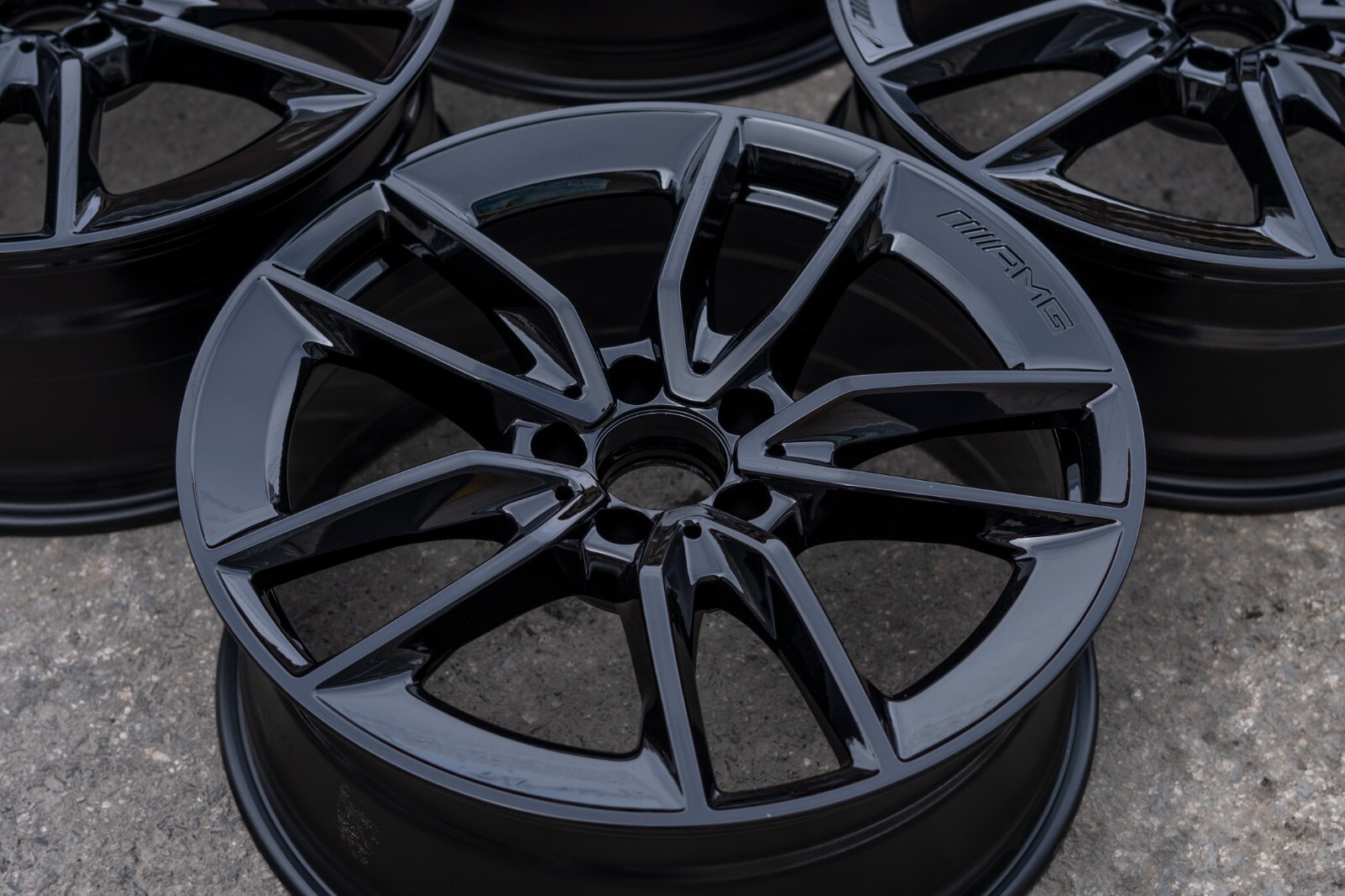 Mercedes C300 C450 C43 AMG 19" Inch OEM 2015-2022 Genuine Original wheel set - Image 7