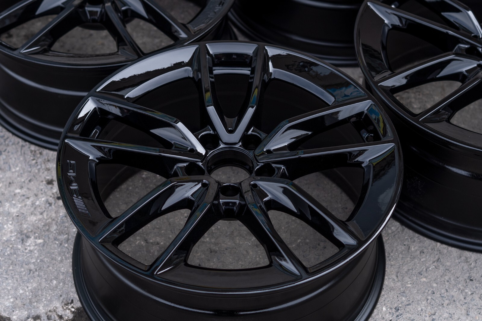 Mercedes C300 C450 C43 AMG 19" Inch OEM 2015-2022 Genuine Original wheel set - Image 9