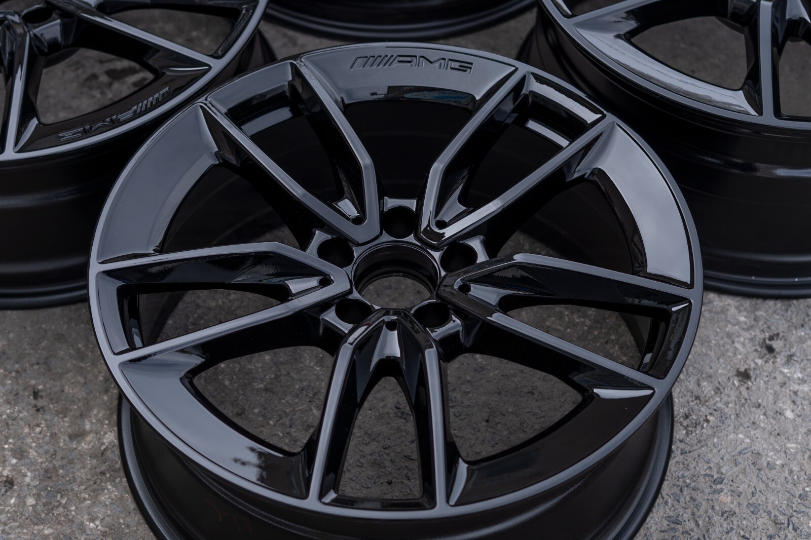 Mercedes C300 C450 C43 AMG 19" Inch OEM 2015-2022 Genuine Original wheel set - Image 10