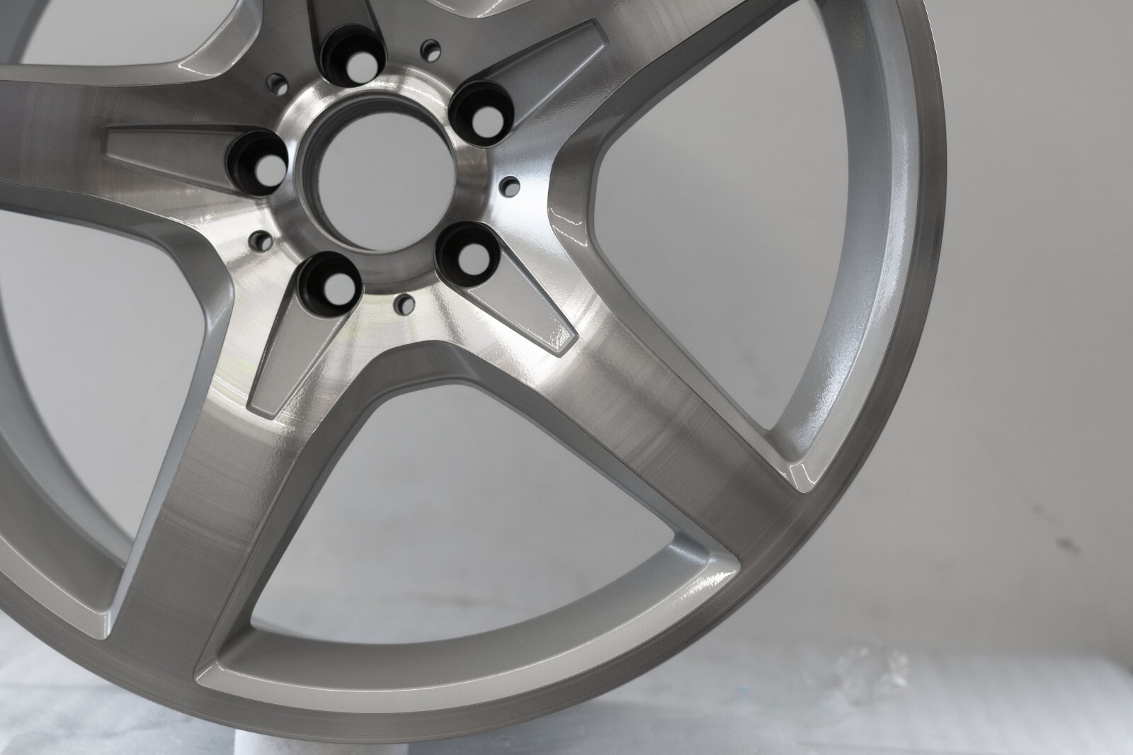 Mercedes SL400 SL550 19" inch Rear rim 2013 2014 2015 2016 2017 2018 OEM wheel - Image 5