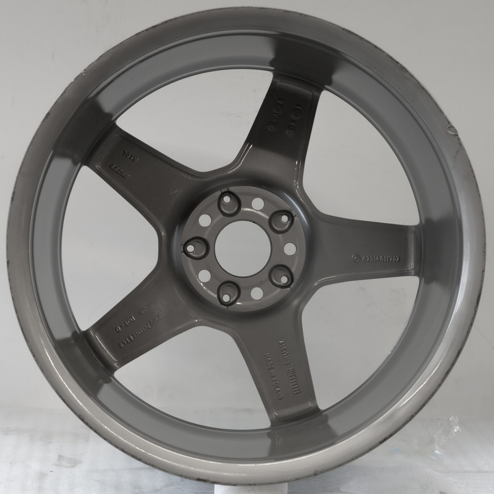 Mercedes SL400 SL550 19" inch Rear rim 2013 2014 2015 2016 2017 2018 OEM wheel - Image 14