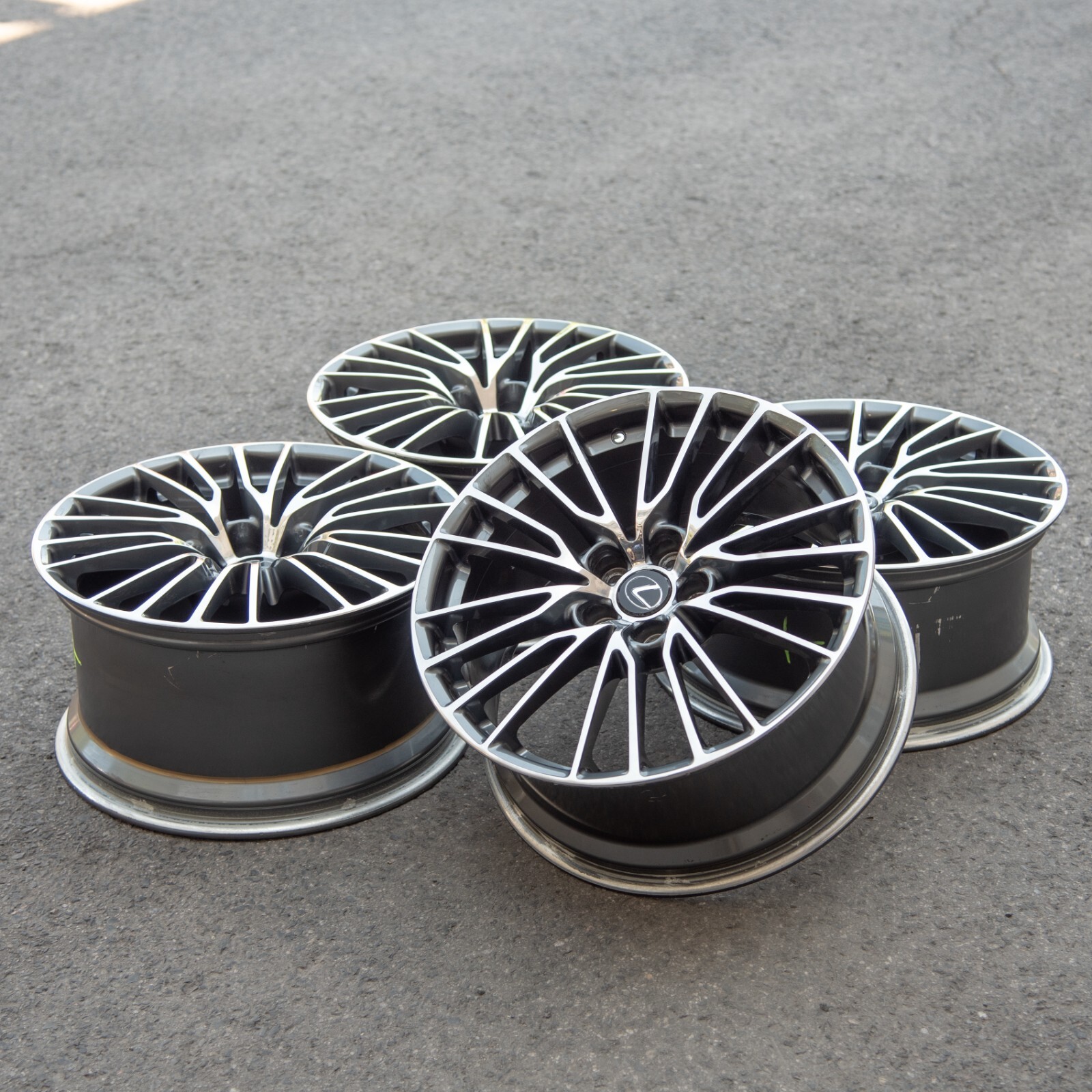 Lexus RC F 19" inch rim OEM 2015 2016 2017 2018 2019 Genuine Forged wheel SET