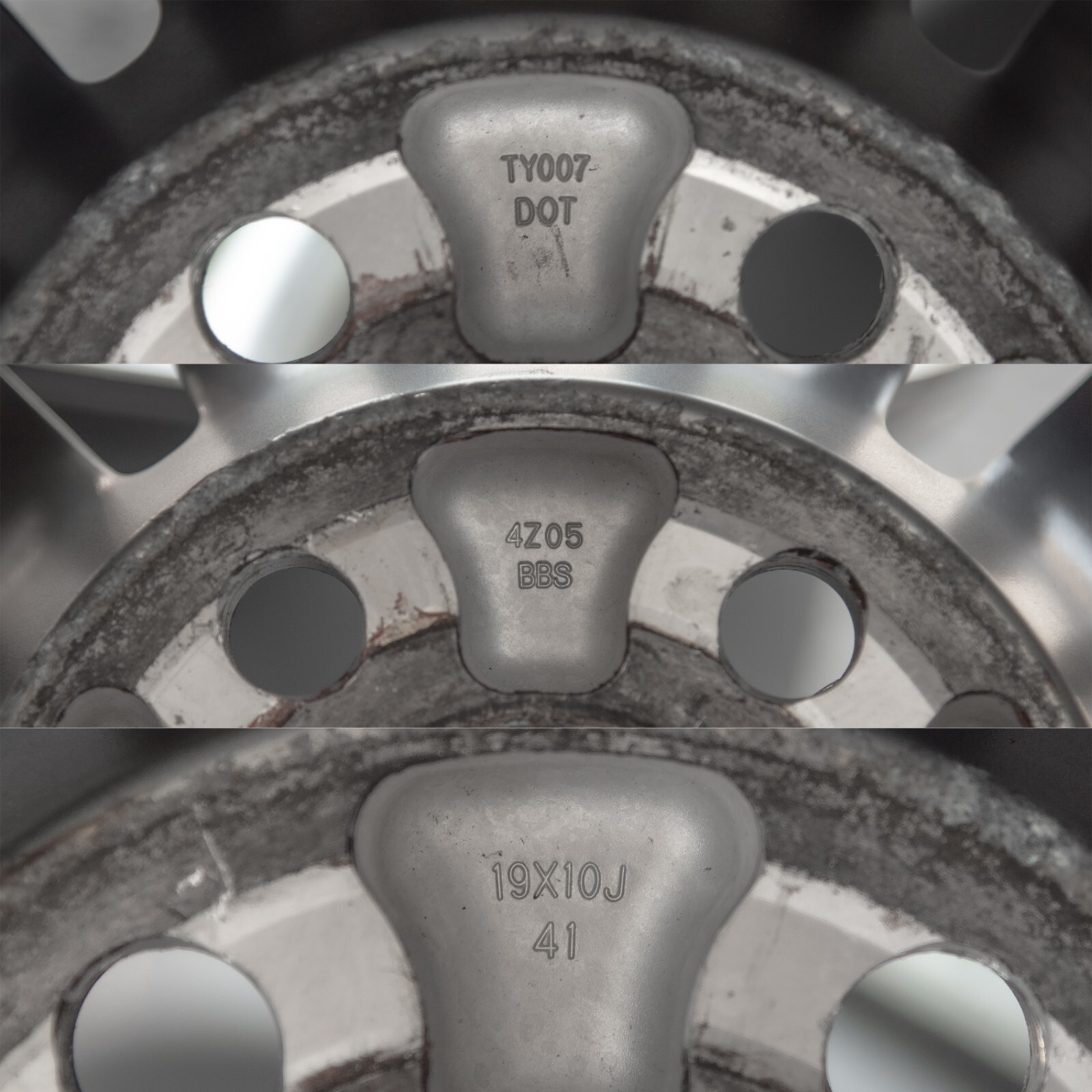 Lexus RC F 19" inch rim OEM 2015 2016 2017 2018 2019 Genuine Forged wheel SET – Image 22