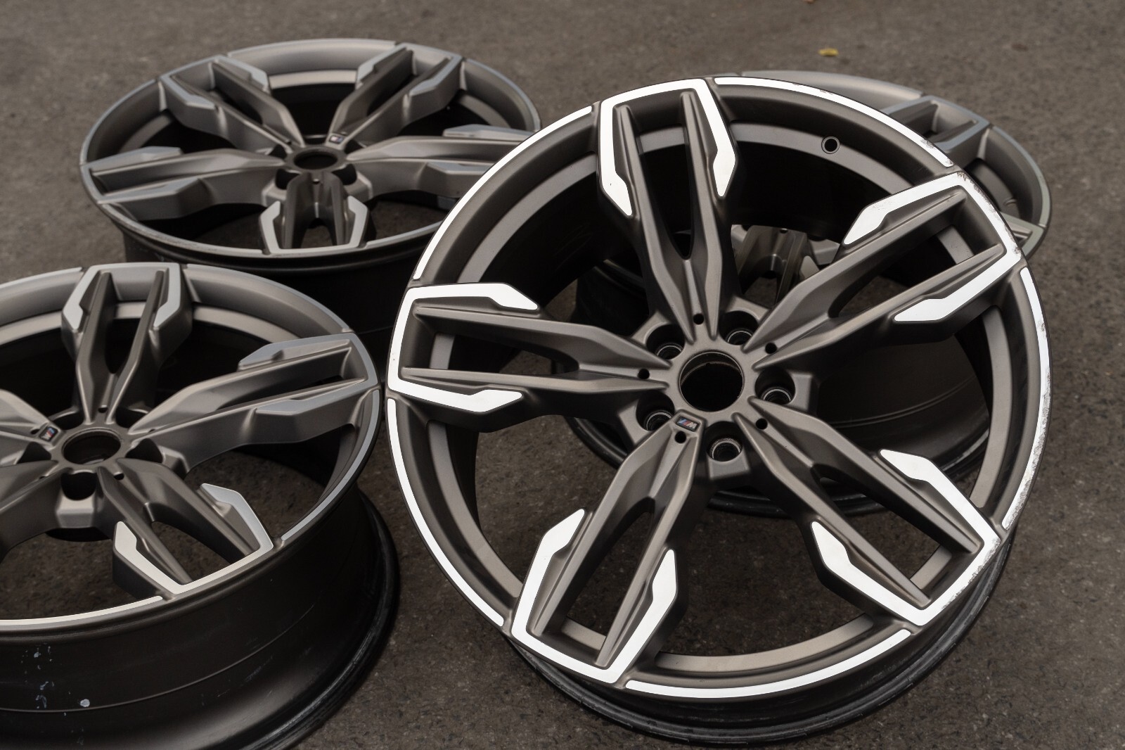 BMW X3 X4 M40i 21" inch OEM 2017 2018 2019 2020 2021 2022 2023 718M Wheel set - Image 14