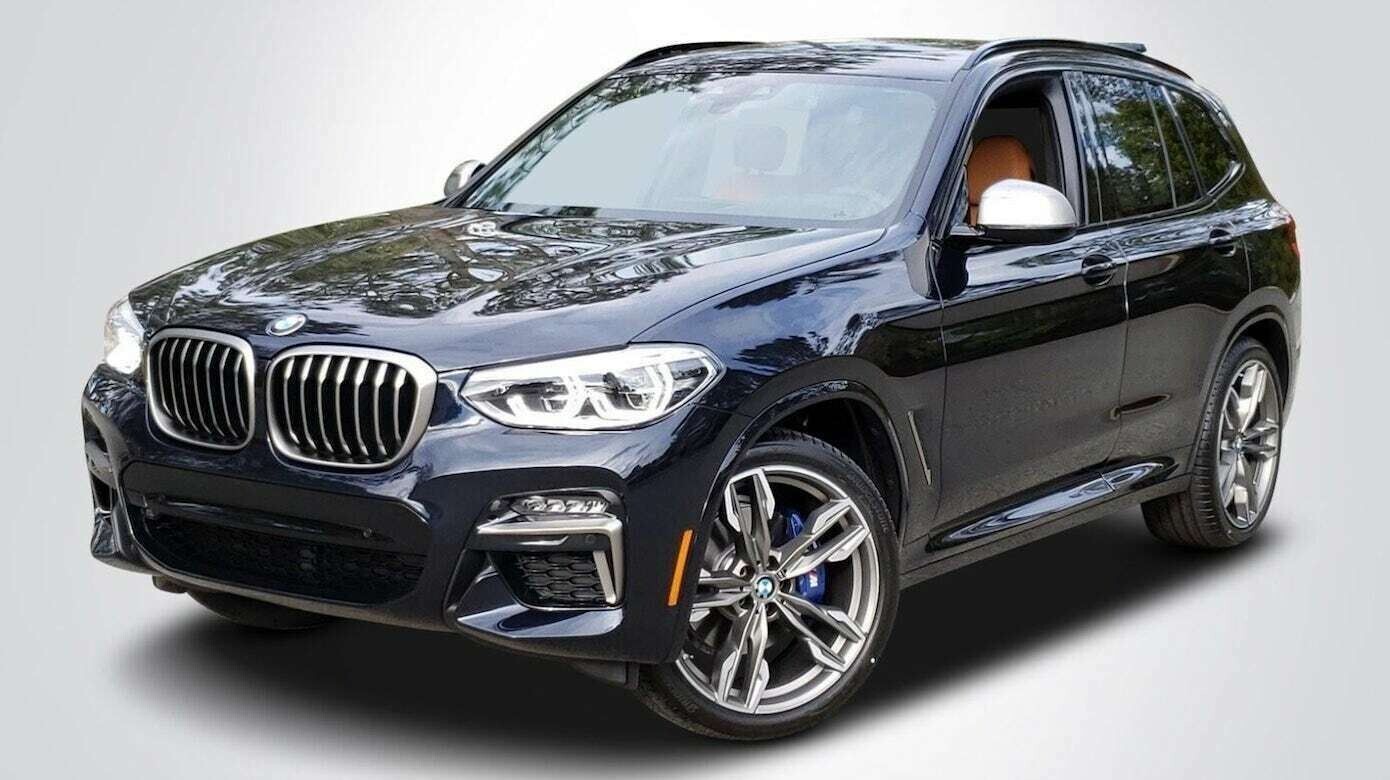 BMW X3 X4 M40i 21" inch OEM 2017 2018 2019 2020 2021 2022 2023 718M Wheel set – Image 4