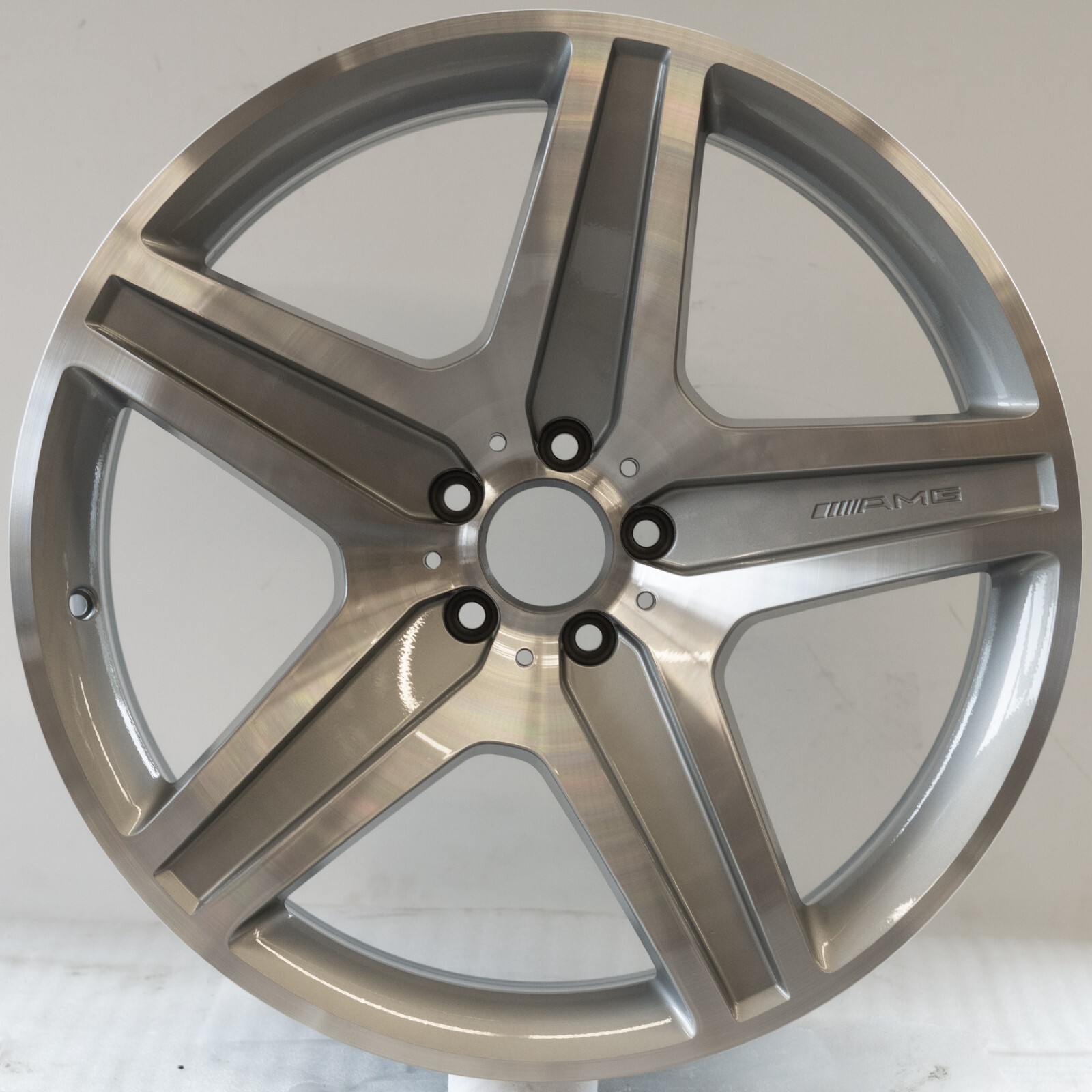 Mercedes GL350 GL450 GL550 21" inch rim OEM 2010 2011 2012 AMG wheel Set of 4 - Image 7