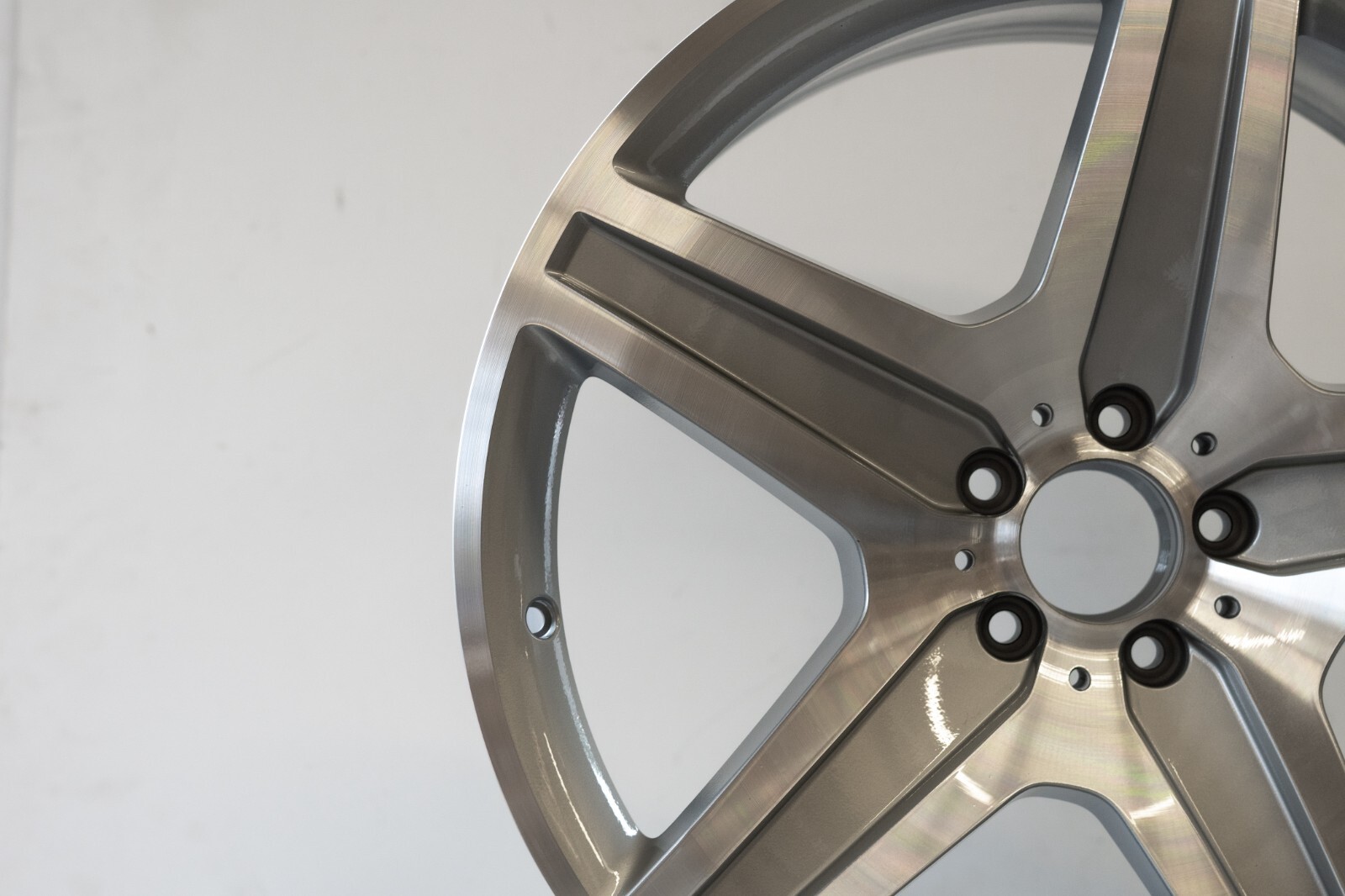 Mercedes GL350 GL450 GL550 21" inch rim OEM 2010 2011 2012 AMG wheel Set of 4 - Image 9