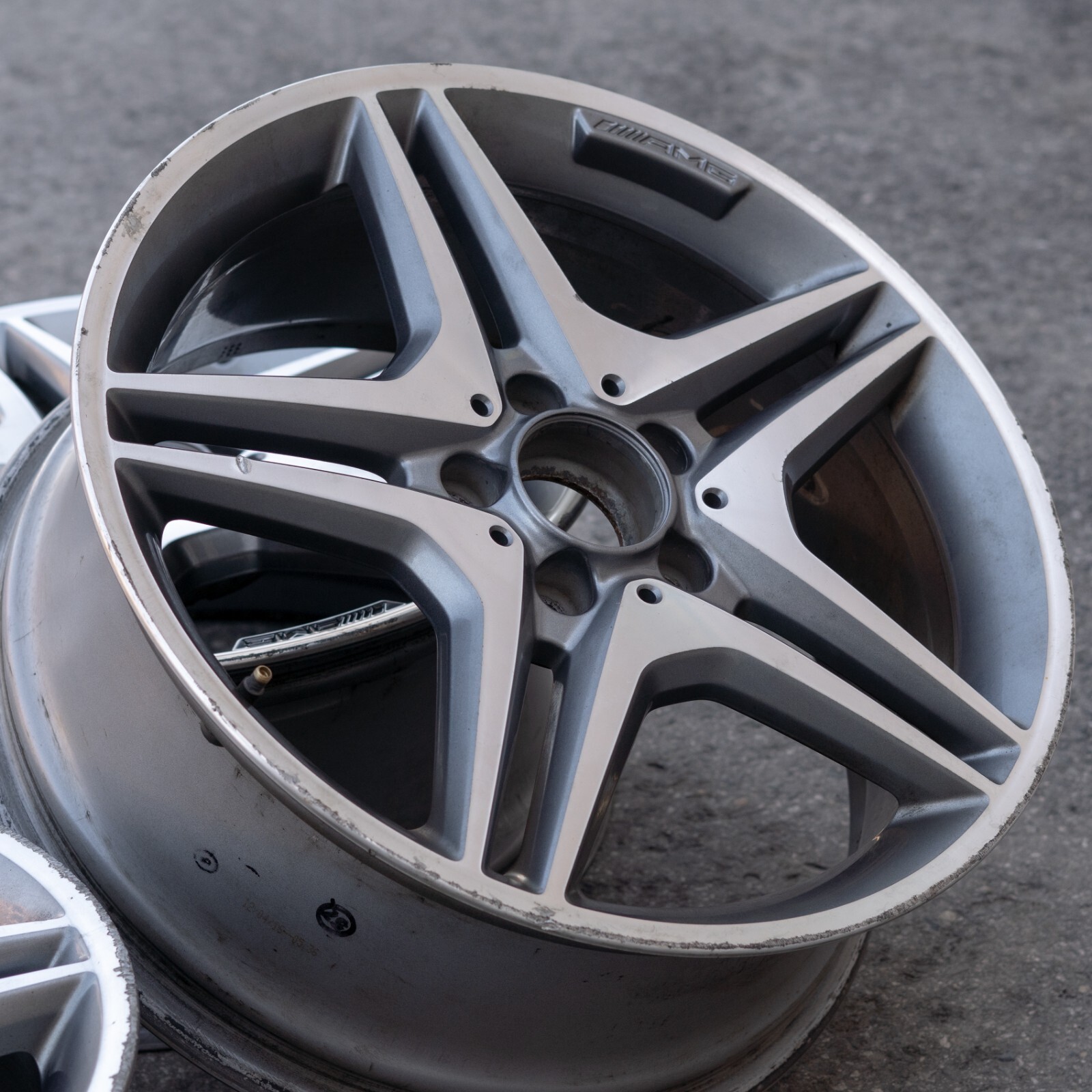 Mercedes CLA250 B250 18" inch RIM OEM 2014 2015 2016 2017 2018 AMG wheel SET - Image 3