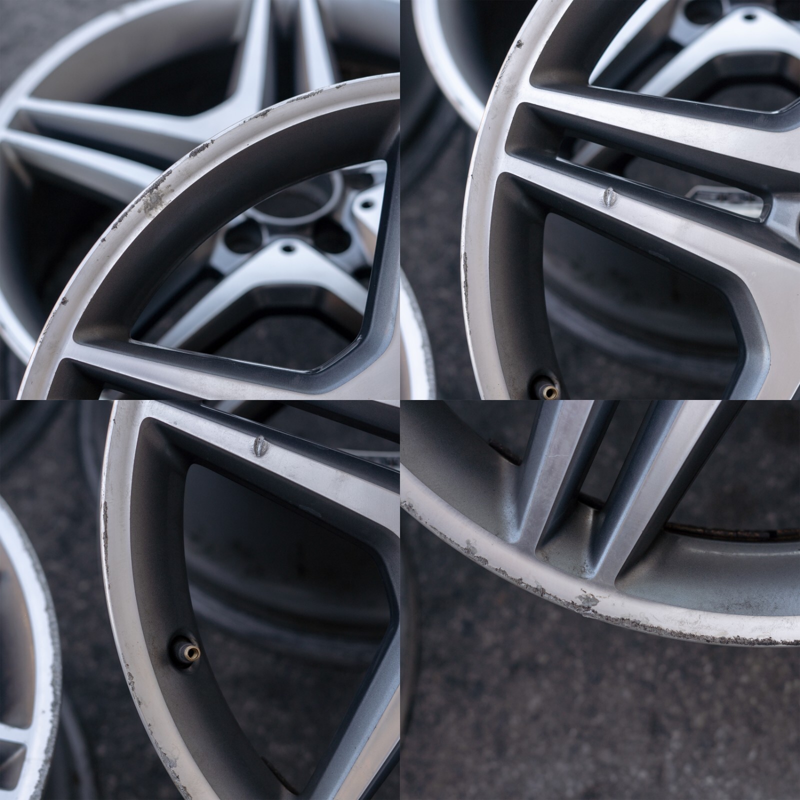 Mercedes CLA250 B250 18" inch RIM OEM 2014 2015 2016 2017 2018 AMG wheel SET - Image 4