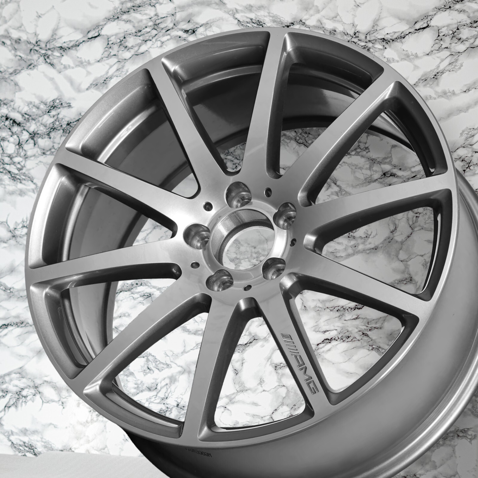 Mercedes S63 S65 AMG 19" rim OEM 2014 2015 2016 2017 2018 Original Wheel SET - Image 7