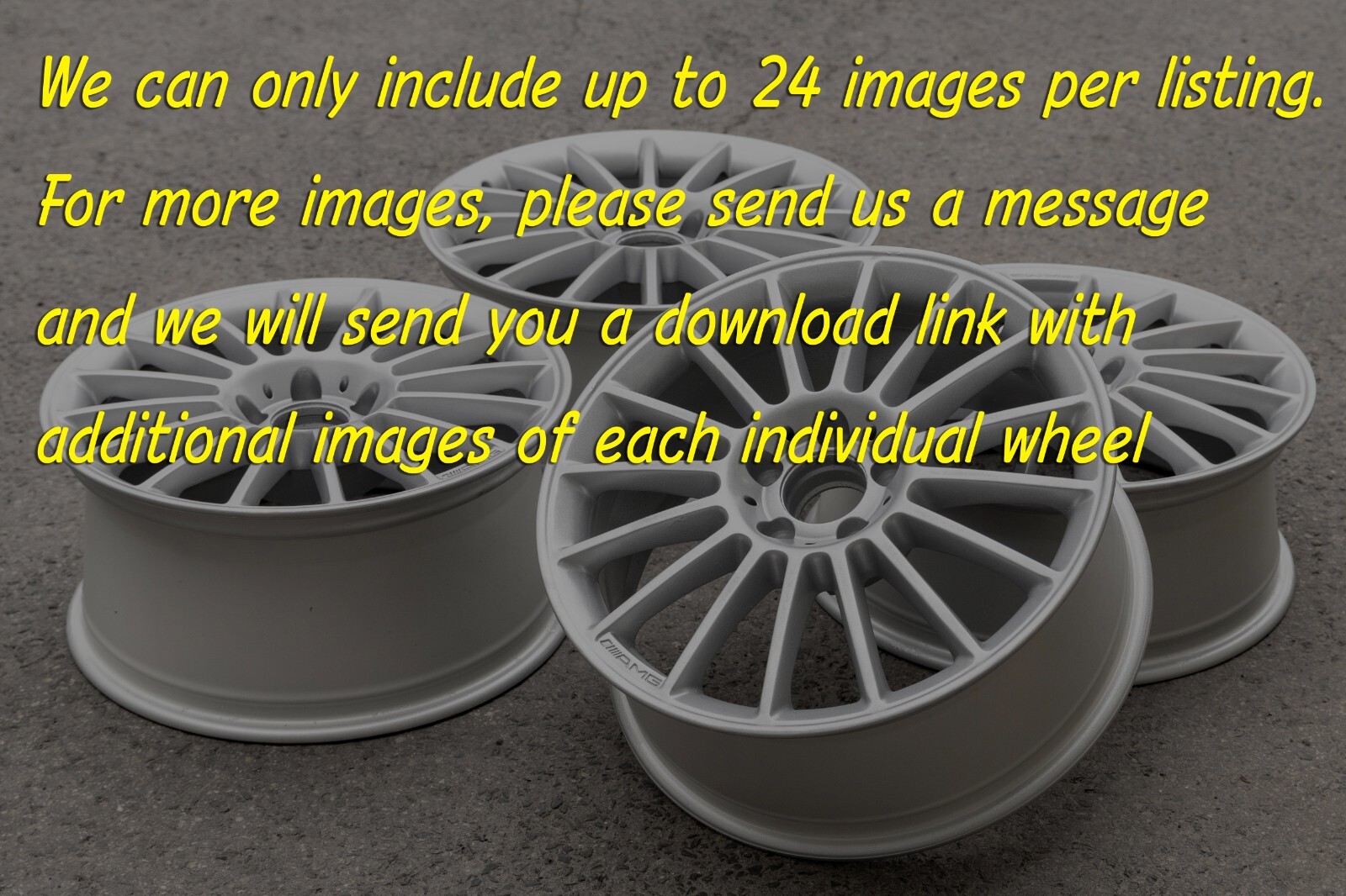 Mercedes SLK350 SLK55 AMG 18" inch rim OEM 2004-2011 Genuine Original Wheel Set - Image 23