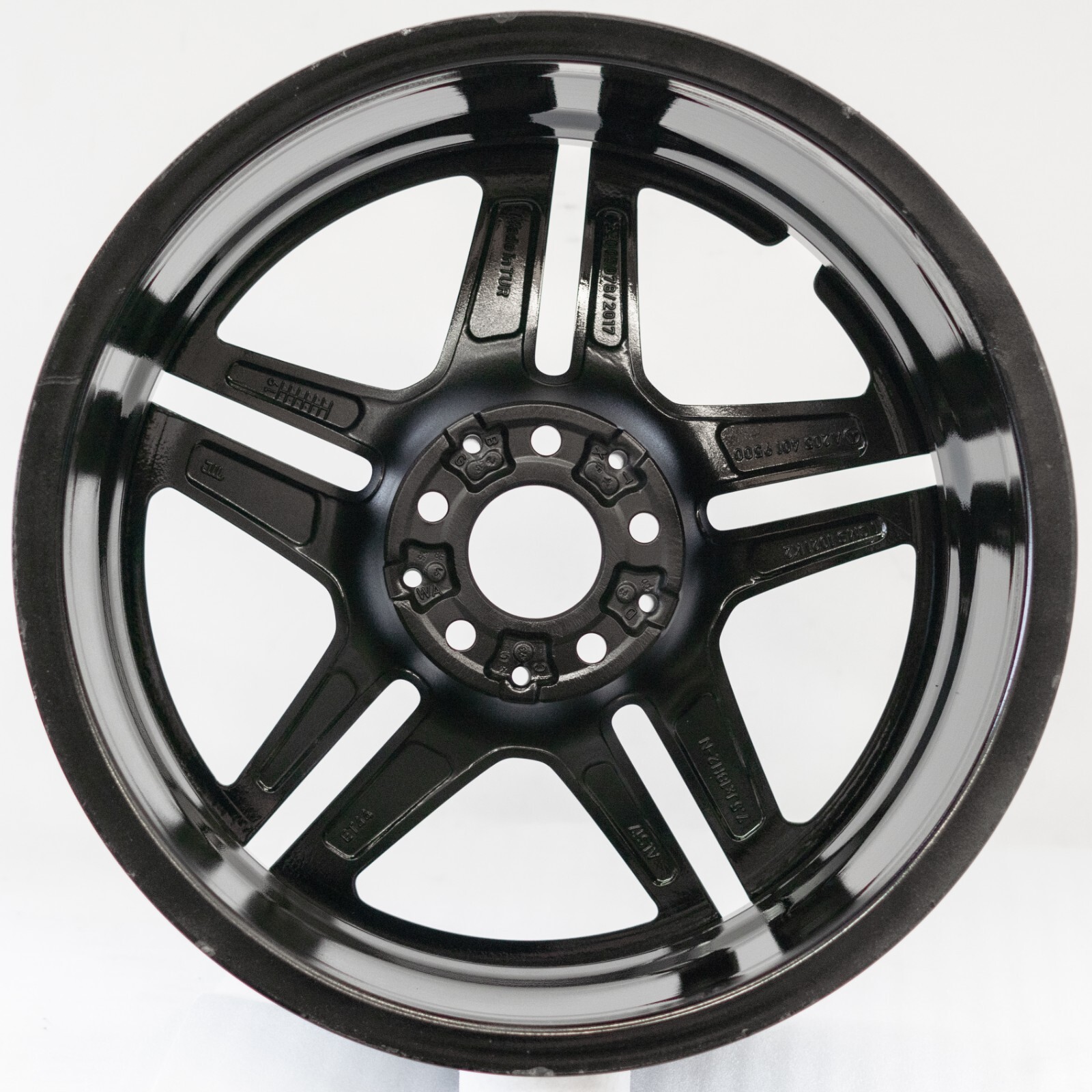 Mercedes C300 18" inch Front rim OEM 2019 2020 2021 2022 AMG ORIGINAL W205 wheel - Image 2