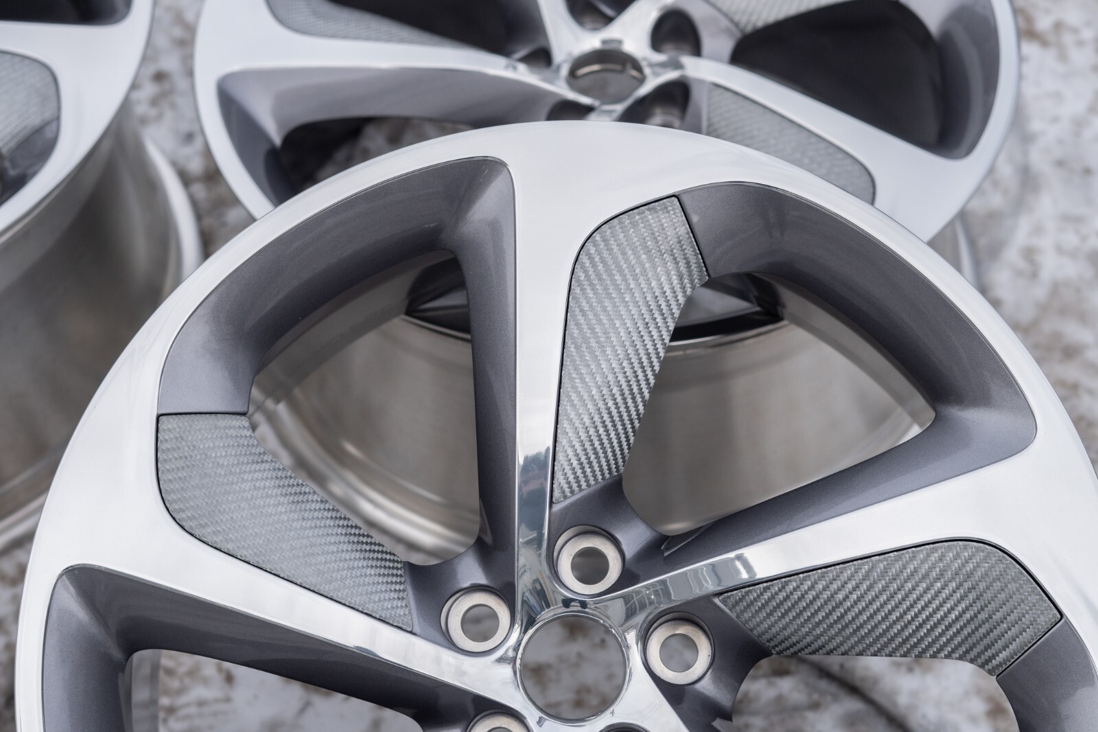 Jaguar F-Type 20" inch rim OEM 2014 2015 2016 2017 2018 Carbon Forged Wheel set – Image 4
