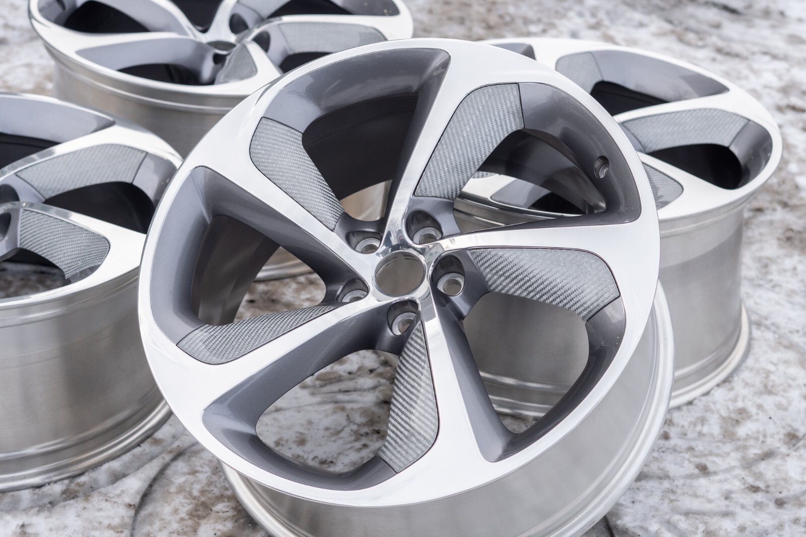 Jaguar F-Type 20" inch rim OEM 2014 2015 2016 2017 2018 Carbon Forged Wheel set – Image 7
