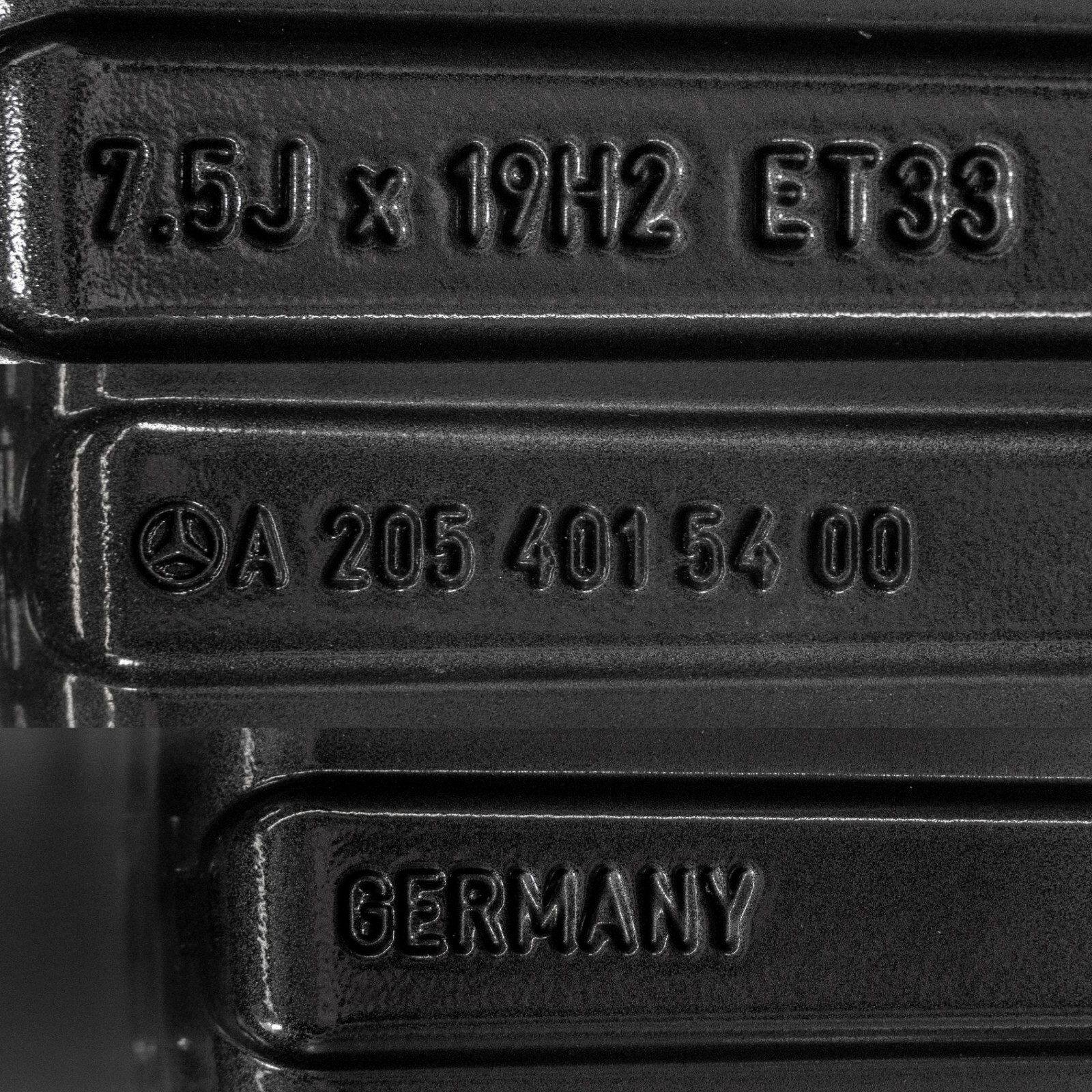 Mercedes C450 C43 AMG 19" inch Front rim OEM 2016-2022 Genuine Original wheel - Image 20