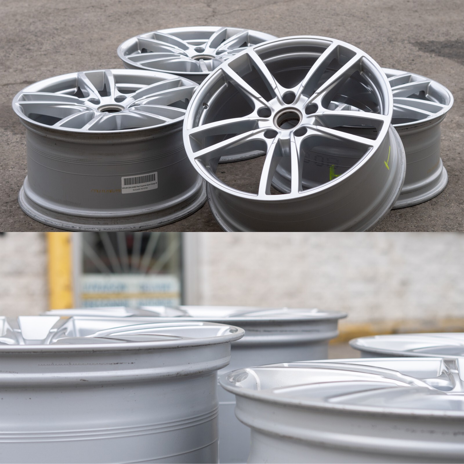 Porsche Cayenne Coupe 20" inch Rim OEM 2020 2021 2022 2023 2024 Sport Wheel Set – Image 21