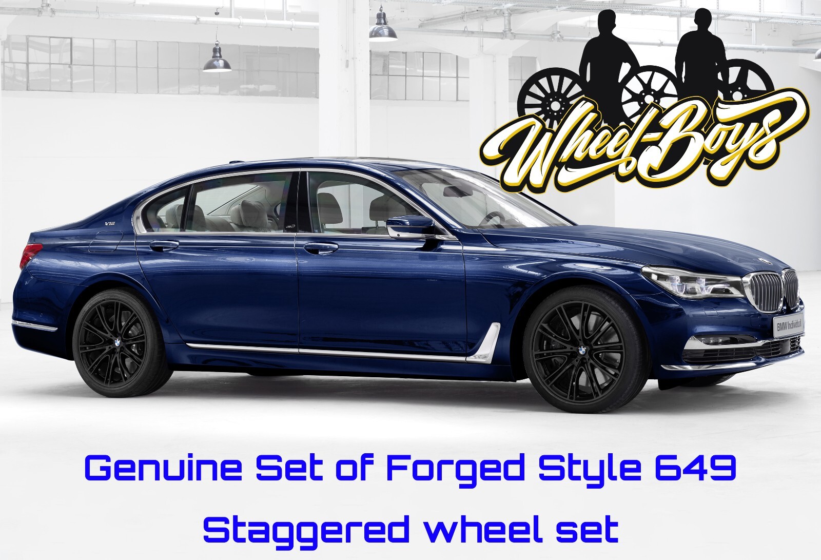 BMW 640i 740i 750i 20" inch rim OEM 2015 2016 2017 2018 2019 2020 2021 Wheel SET - Image 2