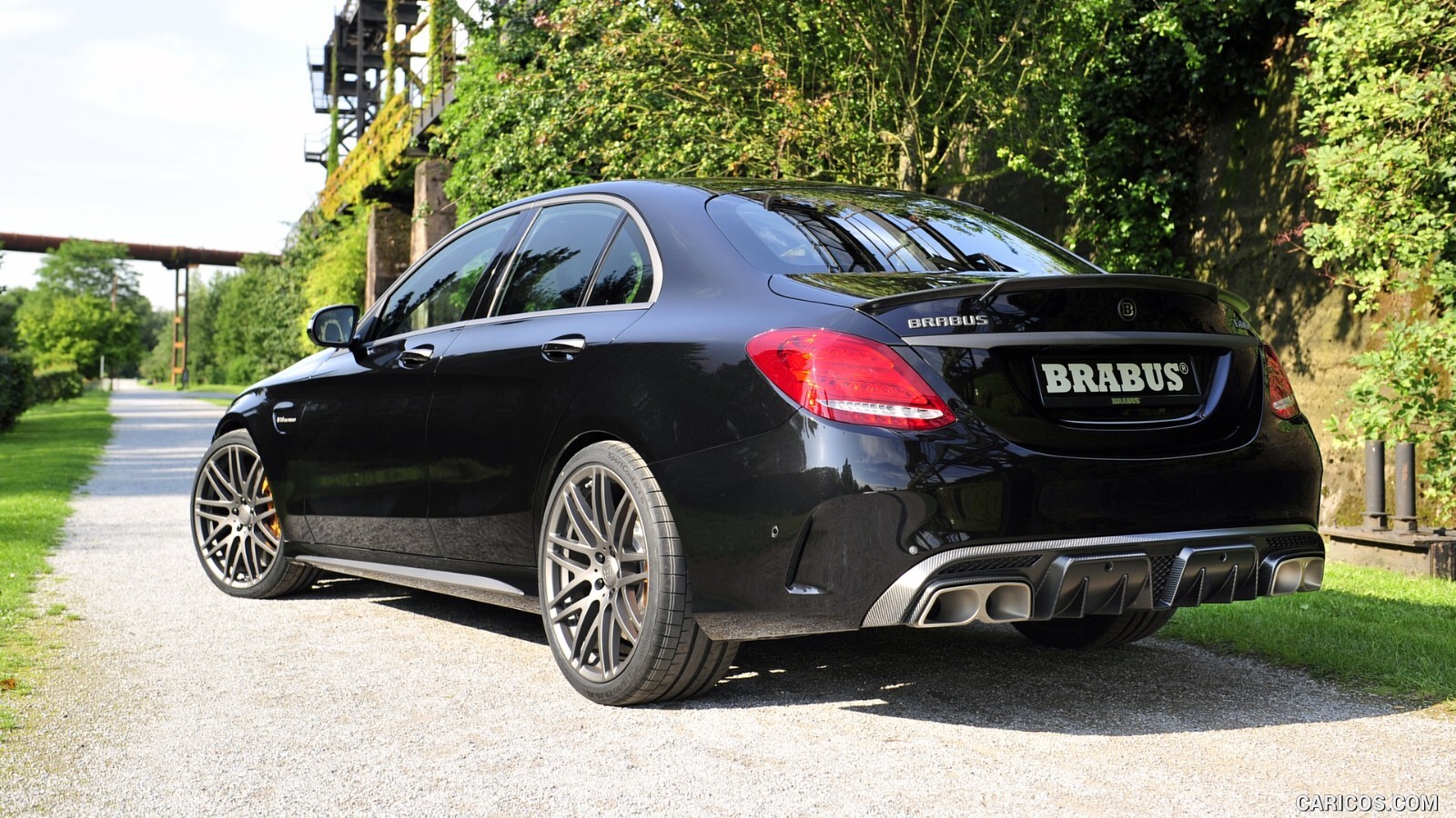 Mercedes C63 E63 S63 AMG 20" inch Rim BRABUS Monoblock F Staggered Wheel Set - Image 10