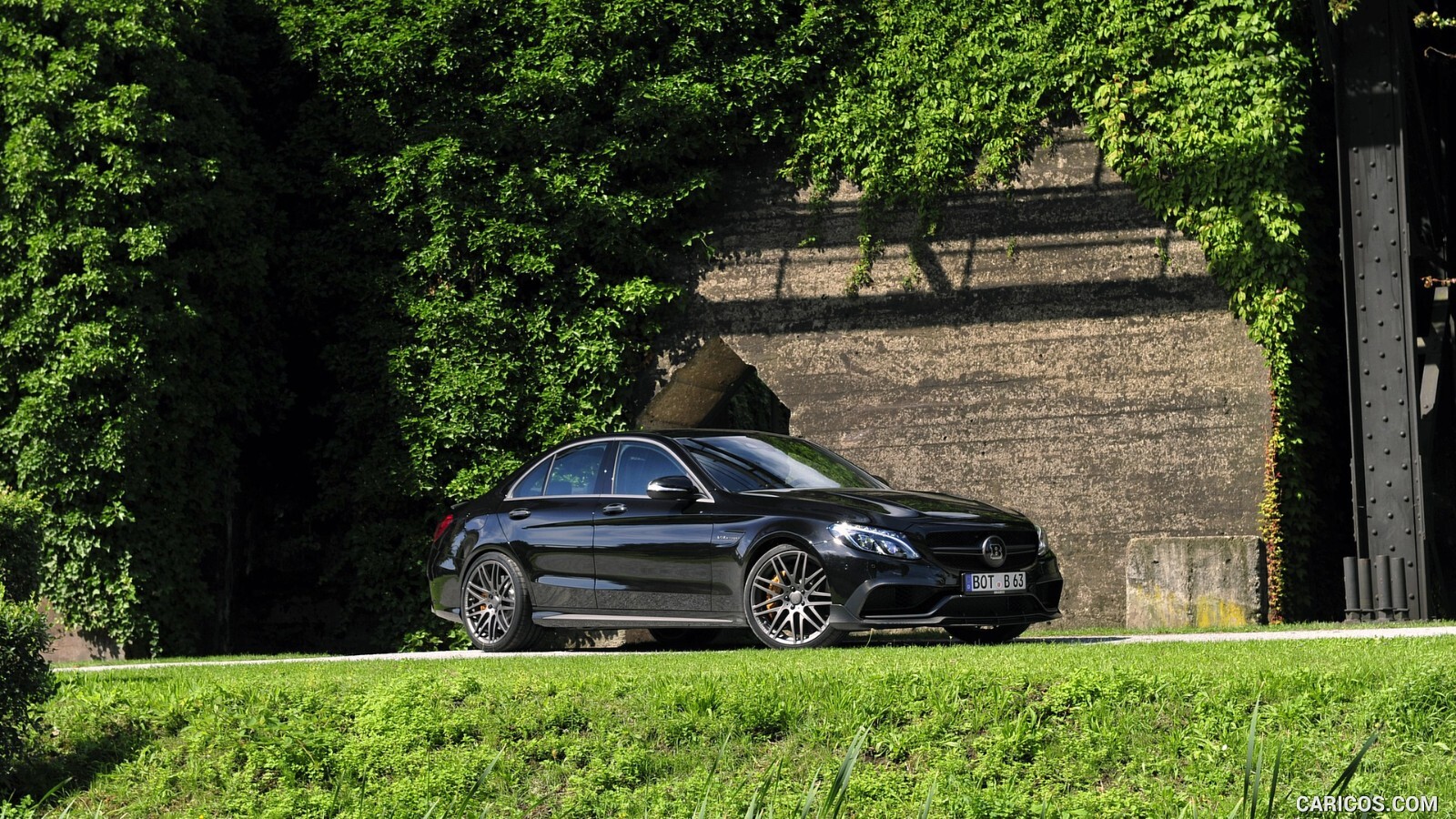 Mercedes C63 E63 S63 AMG 20" inch Rim BRABUS Monoblock F Staggered Wheel Set - Image 11