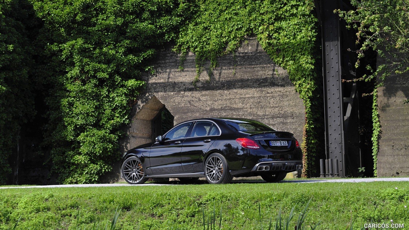 Mercedes C63 E63 S63 AMG 20" inch Rim BRABUS Monoblock F Staggered Wheel Set - Image 12