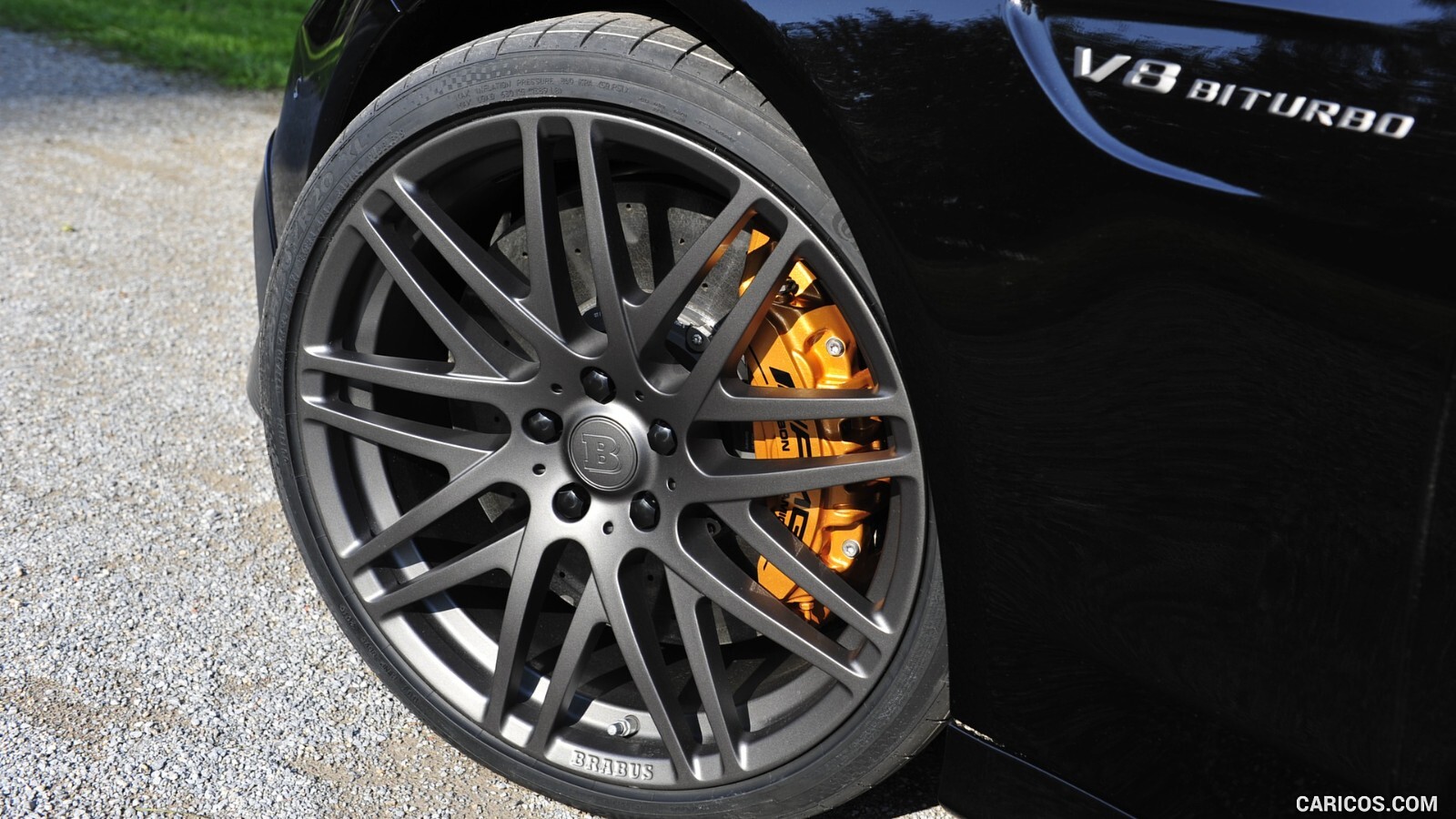 Mercedes C63 E63 S63 AMG 20" inch Rim BRABUS Monoblock F Staggered Wheel Set - Image 13