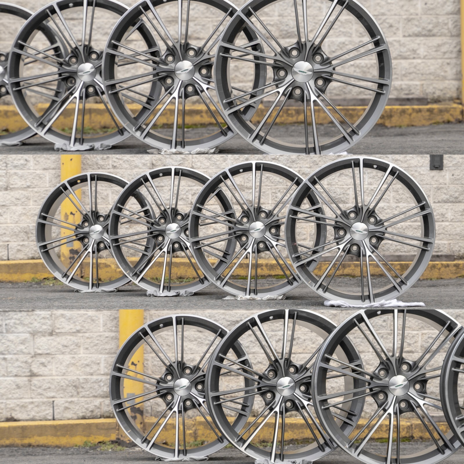 Aston Martin Vanquish 20" inch rim OEM 2012-2018 Genuine Forged wheel set of 4 – Image 5