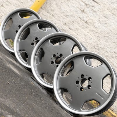 Mercedes 500E S500 S600 19" inch OEM Monoblock II Genuine AMG Wheel Square SET