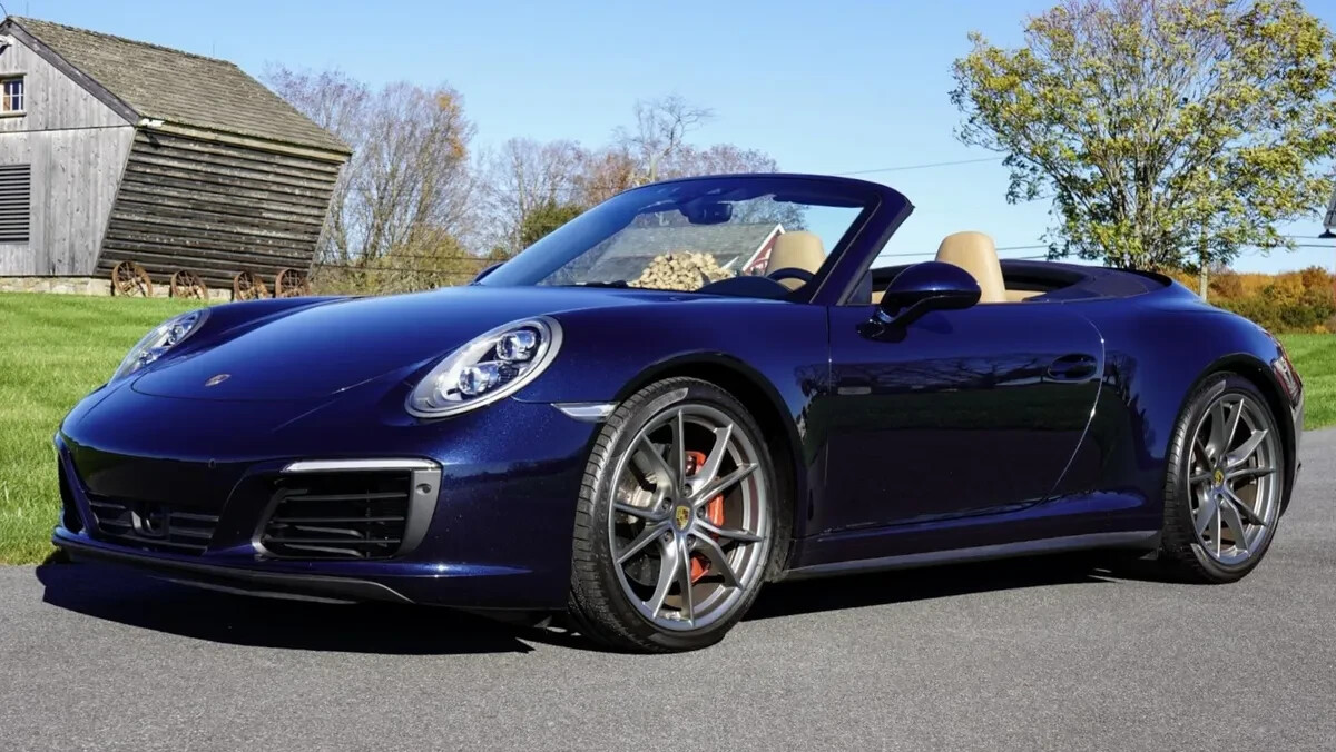 Porsche Carrera 4 4S 911 991.2 991 20"rim OEM 2017 2018 2019 Staggered wheel SET – Image 5