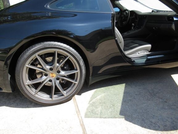 Porsche Carrera 4 4S 911 991.2 991 20"rim OEM 2017 2018 2019 Staggered wheel SET – Image 7