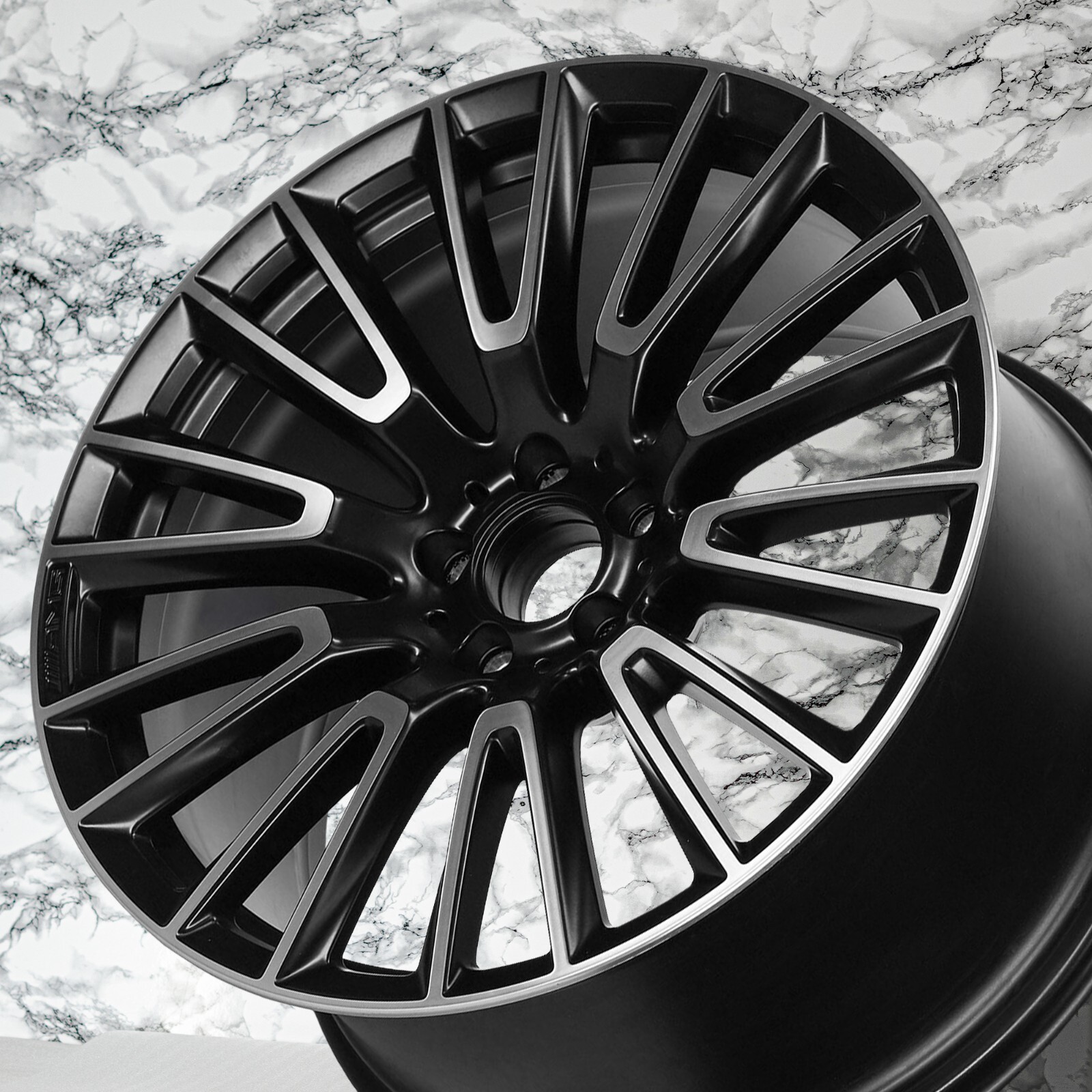 Mercedes E53 AMG 20" inch Rim OEM 2024 2025 Genuine Original Staggered Wheel set - Image 4