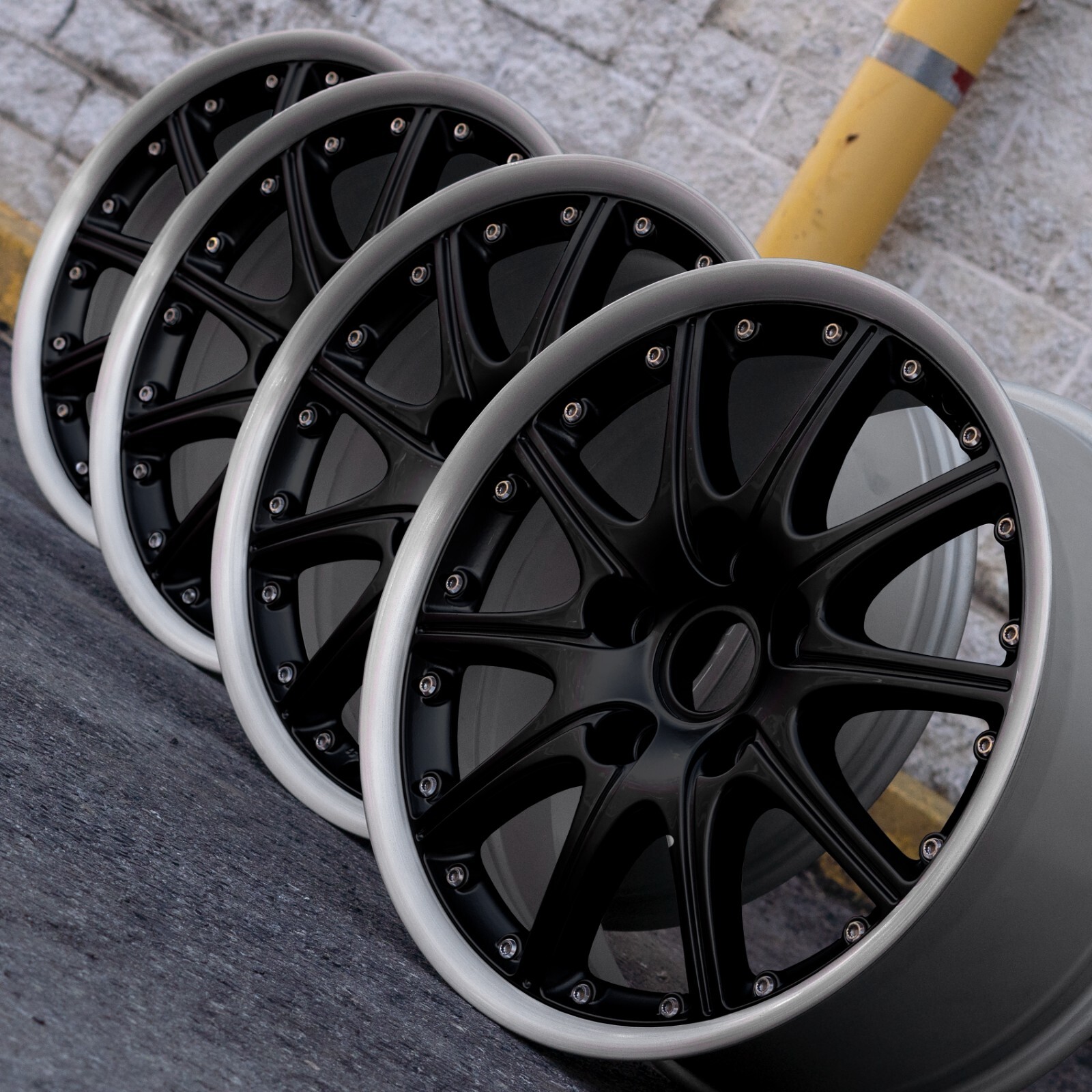 Porsche 996 911 Carrera 18" inch rim OEM 1999-2004 Sport Design BBS Wheel Set