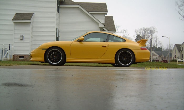 Porsche 996 911 Carrera 18" inch rim OEM 1999-2004 Sport Design BBS Wheel Set - Image 7