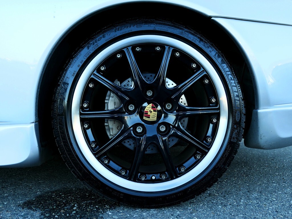 Porsche 996 911 Carrera 18" inch rim OEM 1999-2004 Sport Design BBS Wheel Set - Image 8