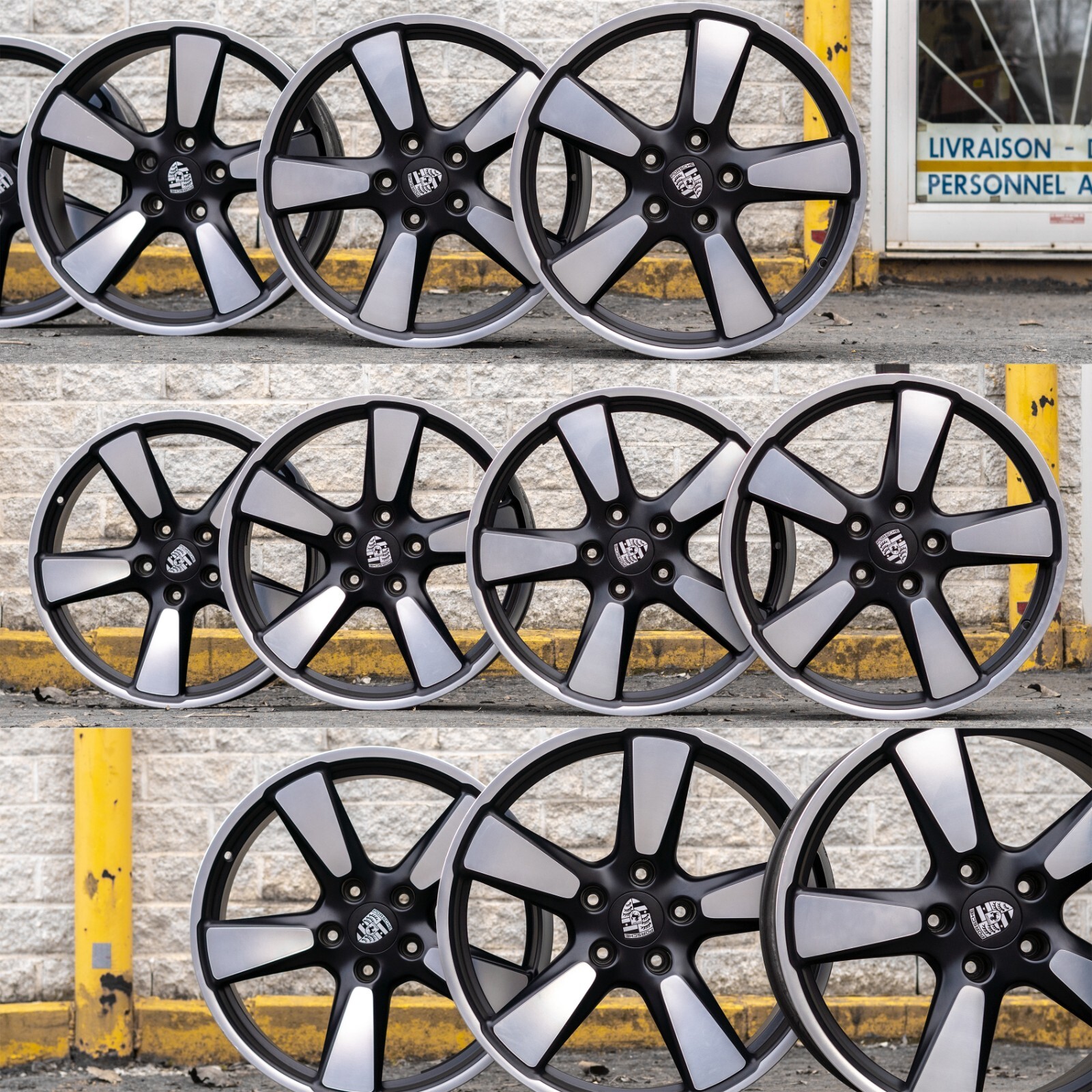 Porsche 911 991 Carrera 4 4S 20" OEM 2014 2015 2016 Genuine 50 Years Wheel SET - Image 4