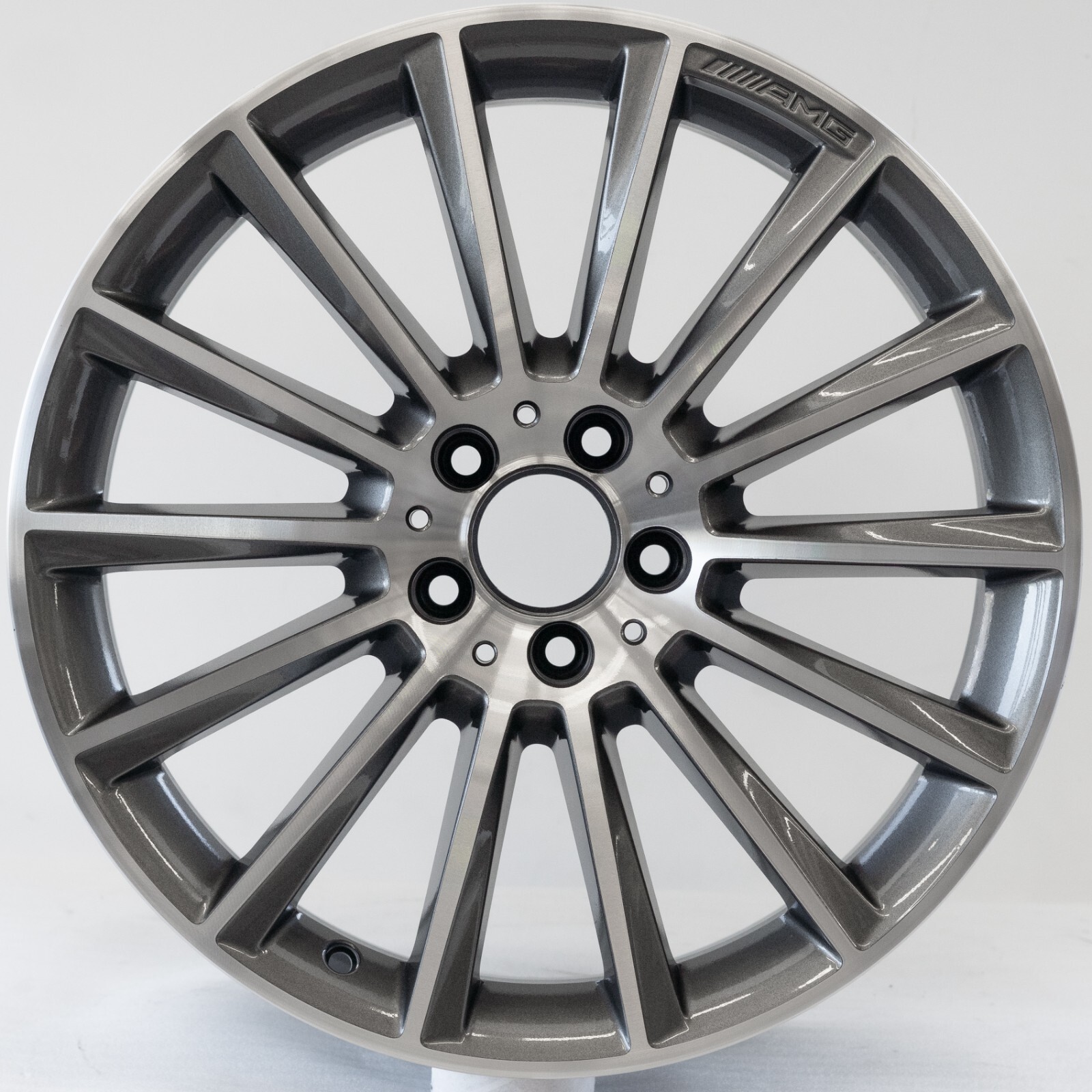 Mercedes C300 C400 19" inch rear rim OEM 2015-2022 Genuine Original AMG wheel - Image 2