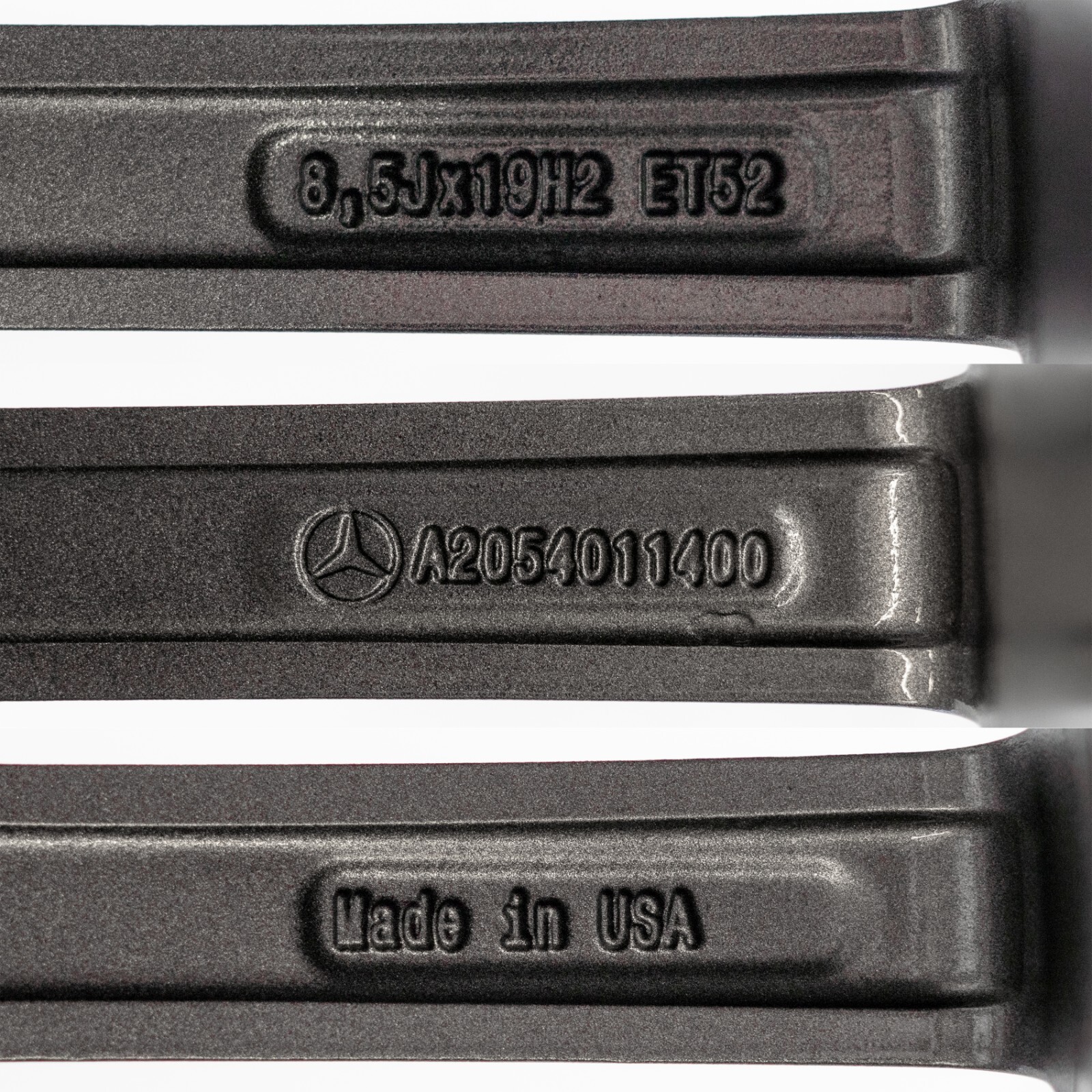 Mercedes C300 C400 19" inch rear rim OEM 2015-2022 Genuine Original AMG wheel - Image 15