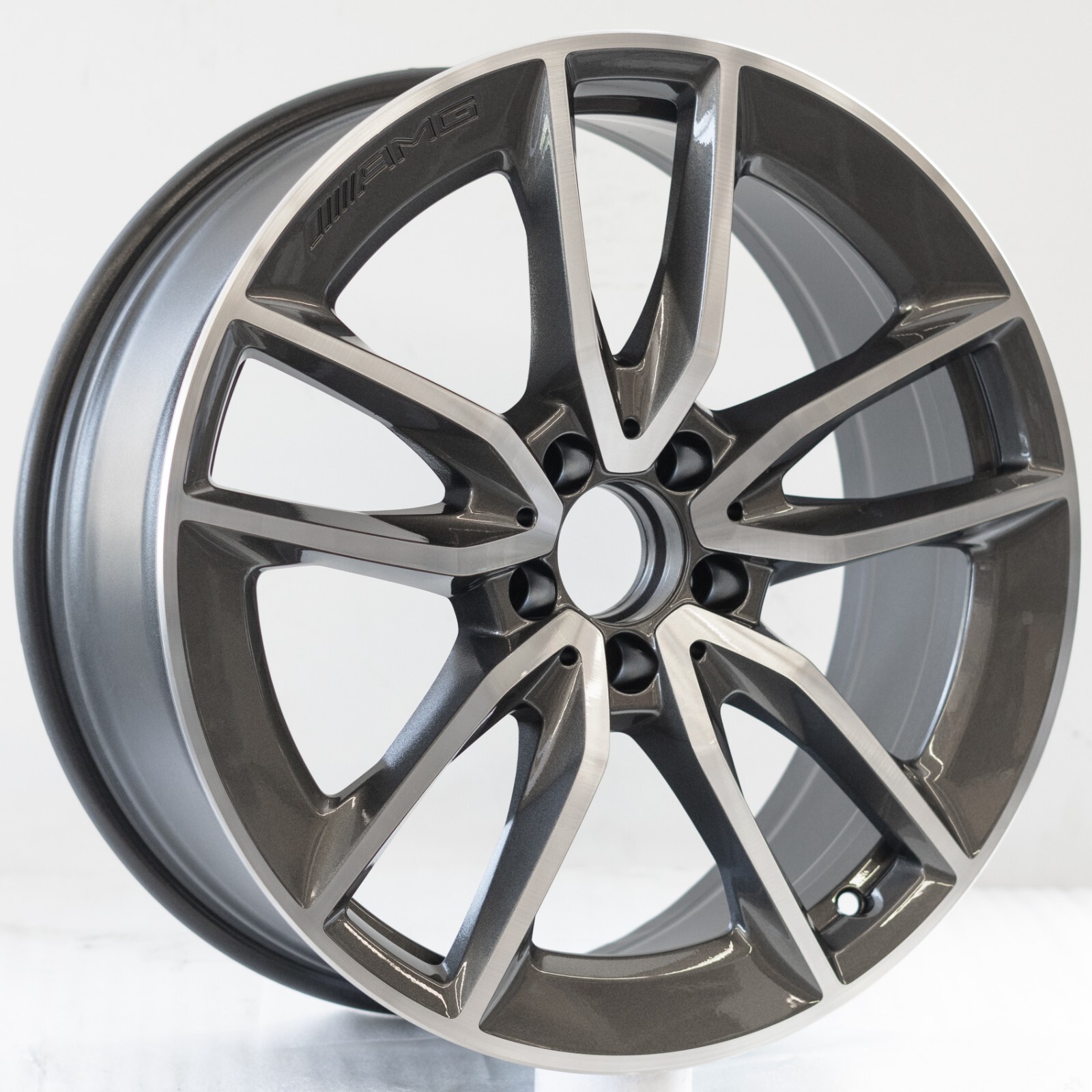 Mercedes C43 19" inch Rear rim OEM 2018 2019 2020 2021 AMG Factory Wheel - Image 9