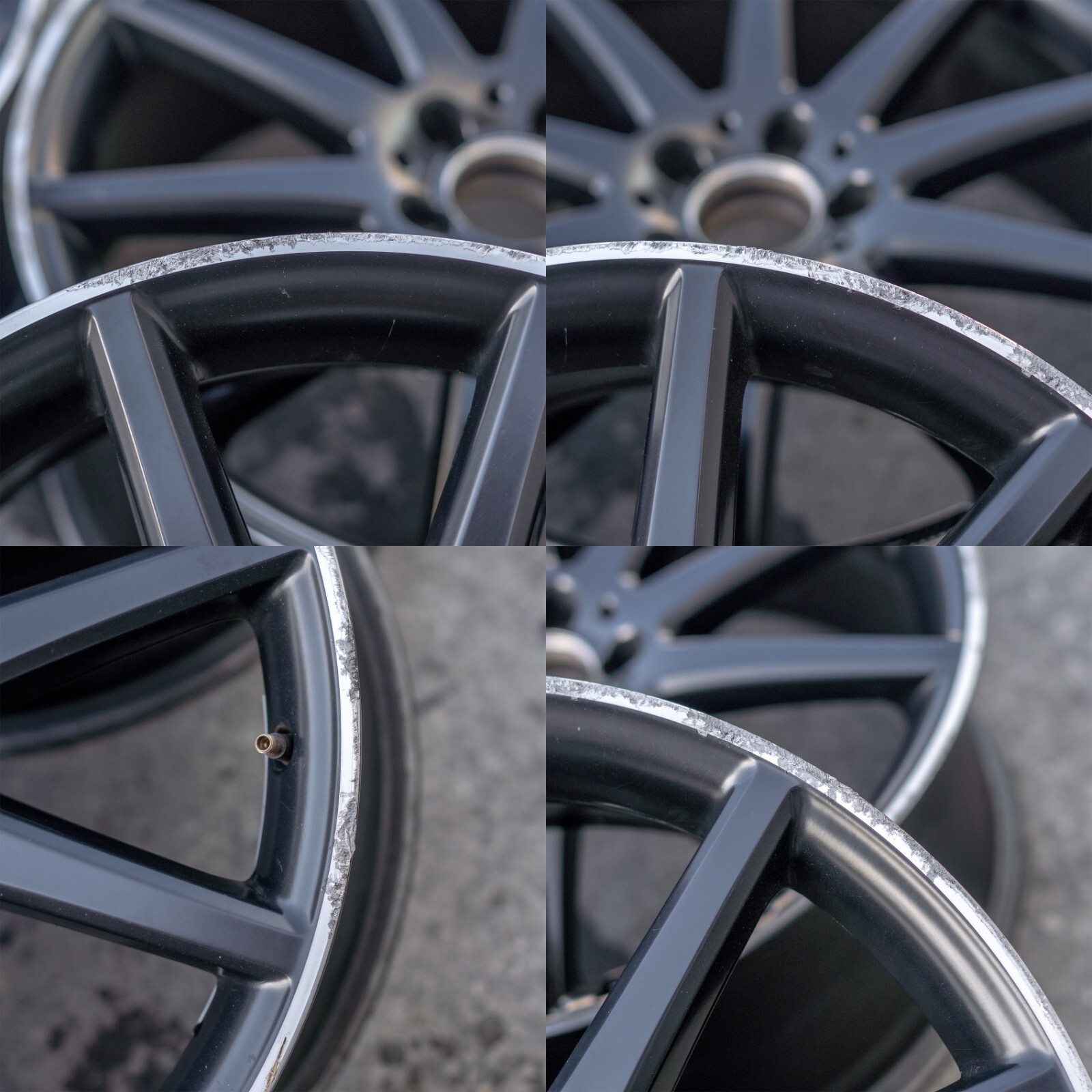 Mercedes GLA45 AMG 20" rim OEM 2015 2016 2017 2018 2019 Genuine Wheel Set of 4 - Image 4