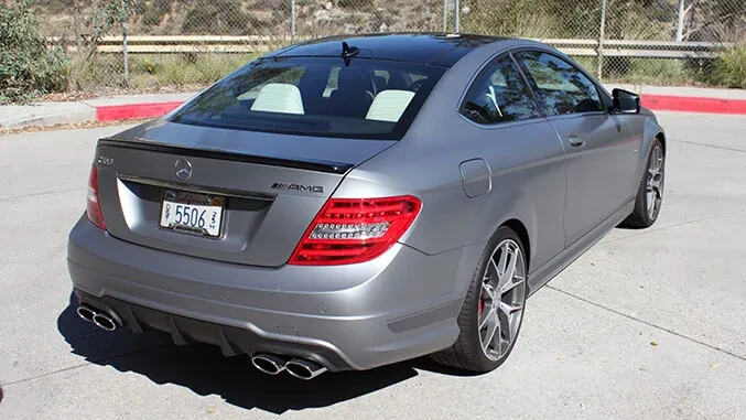 Mercedes C63 AMG 19" inch rear rim OEM 2014 2015 Original 507 edition Mag wheel - Image 23