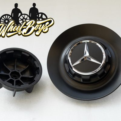 Mercedes Benz C63s E63s AMG Dull black center cap wheel hub cover & spanner