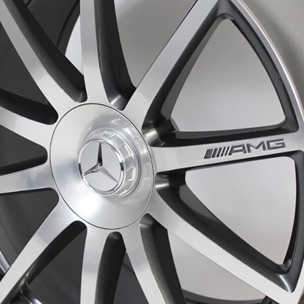 Mercedes Benz S63 S65 AMG Wheel Hub Center cap OEM 2014 2015 2016 2017 2018 - Image 2